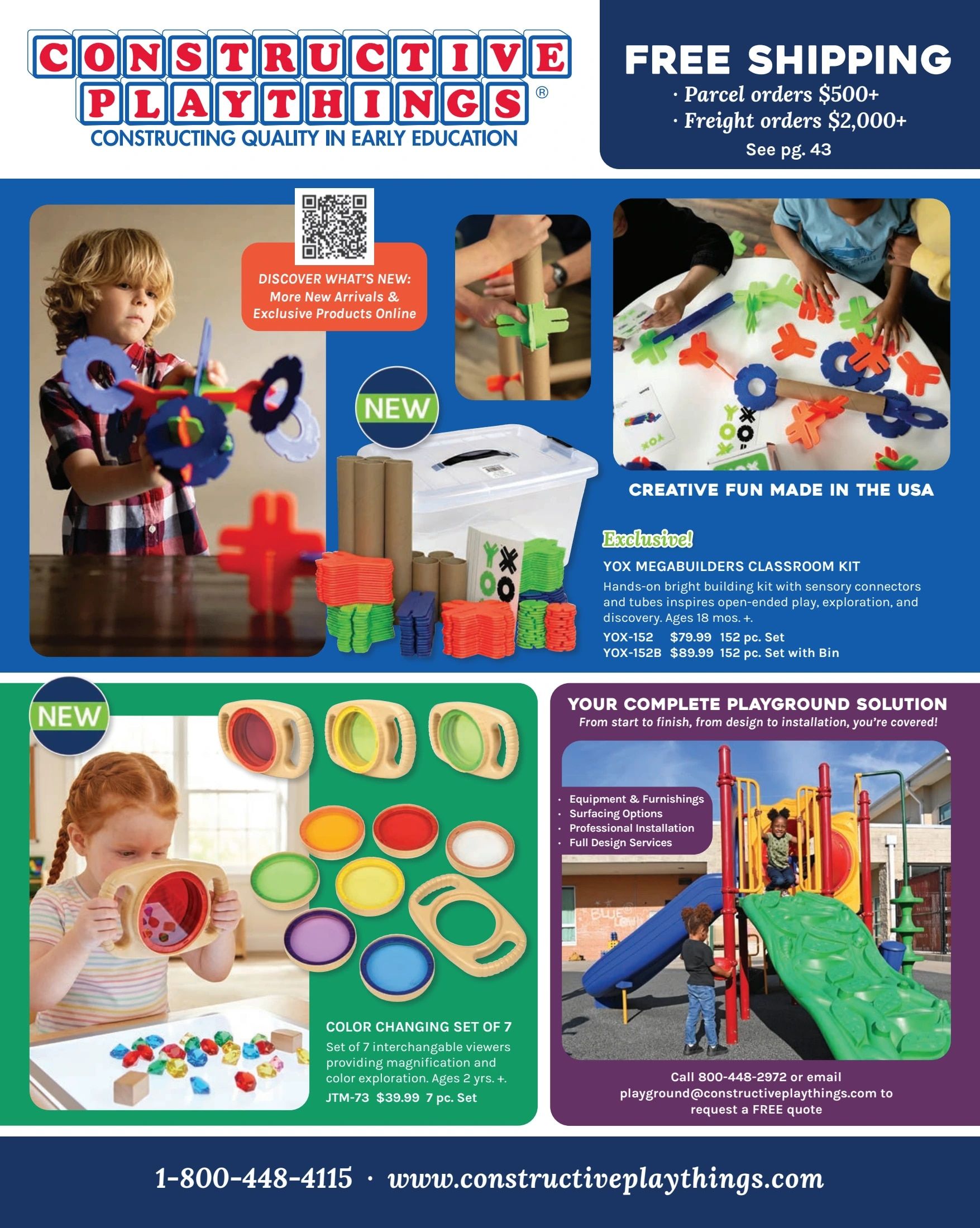 Constructive Playthings Quick Reference Guide Weekly Ad January 1 - December 31, 2026