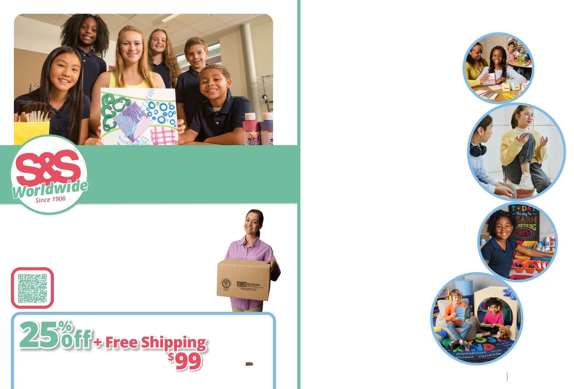 S&S Worldwide Education Catalog Weekly Ad January 1 - December 31, 2026