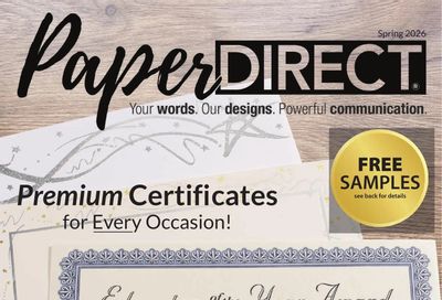 PaperDirect Spring Catalog Weekly Ad January 1 - December 31, 2026
