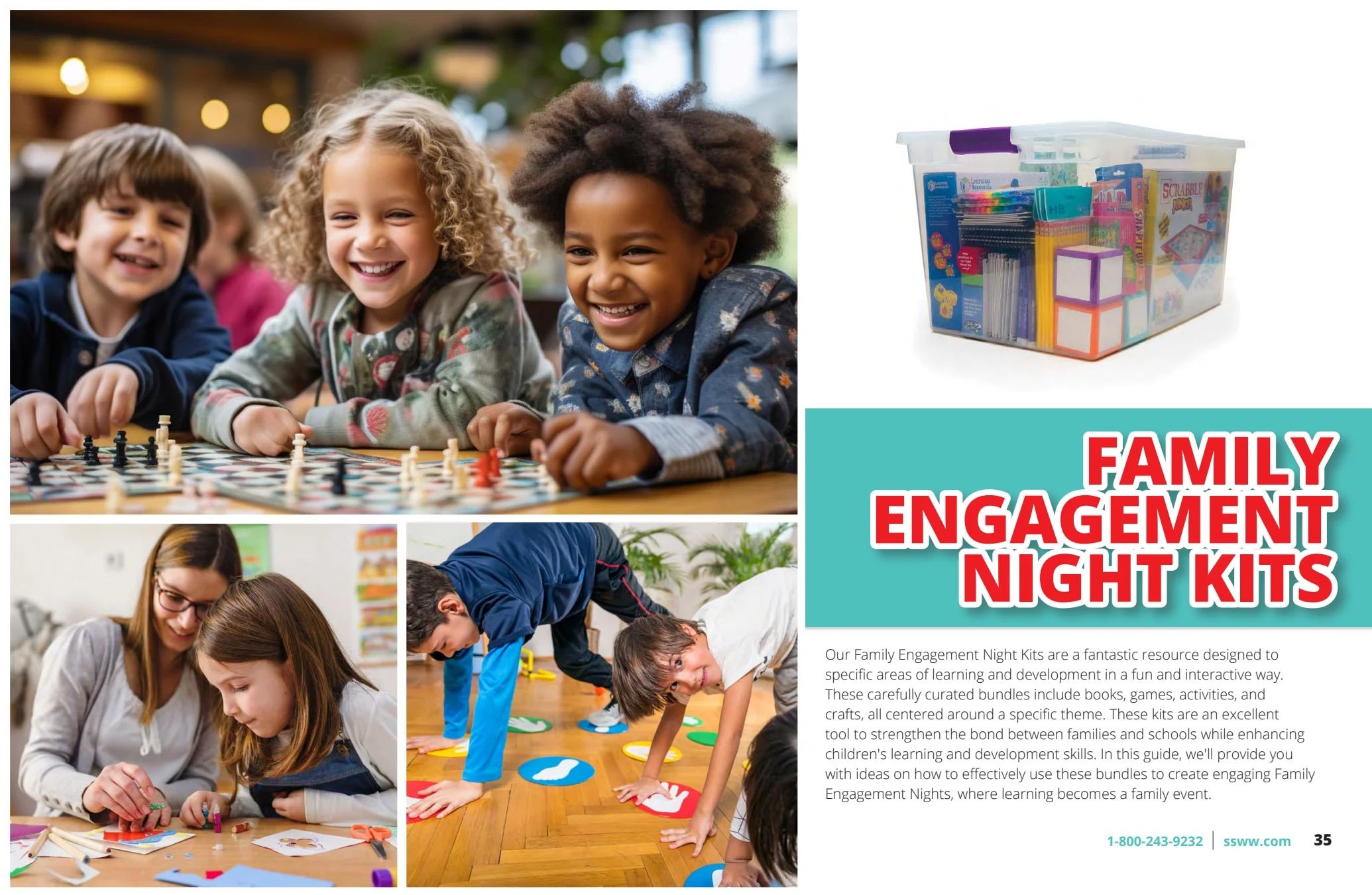 S&S Worldwide Family Engagement Catalog Weekly Ad January 1 - December 31, 2026