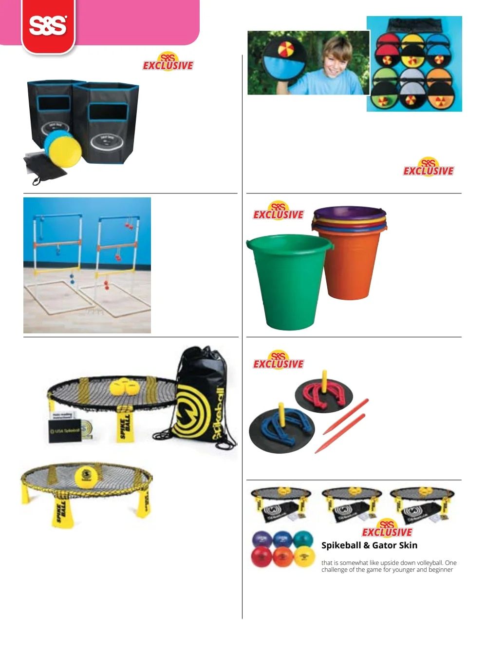 S&S Worldwide Recreation Master Catalog Weekly Ad January 1 - December 31, 2026