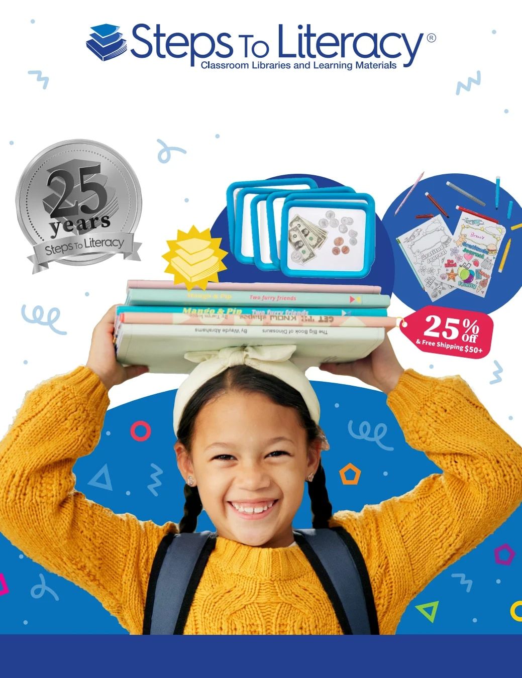 S&S Worldwide Steps to Literacy Catalog Weekly Ad January 1 - December 31, 2026