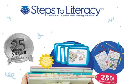 S&S Worldwide Steps to Literacy Catalog Weekly Ad January 1 - December 31, 2026