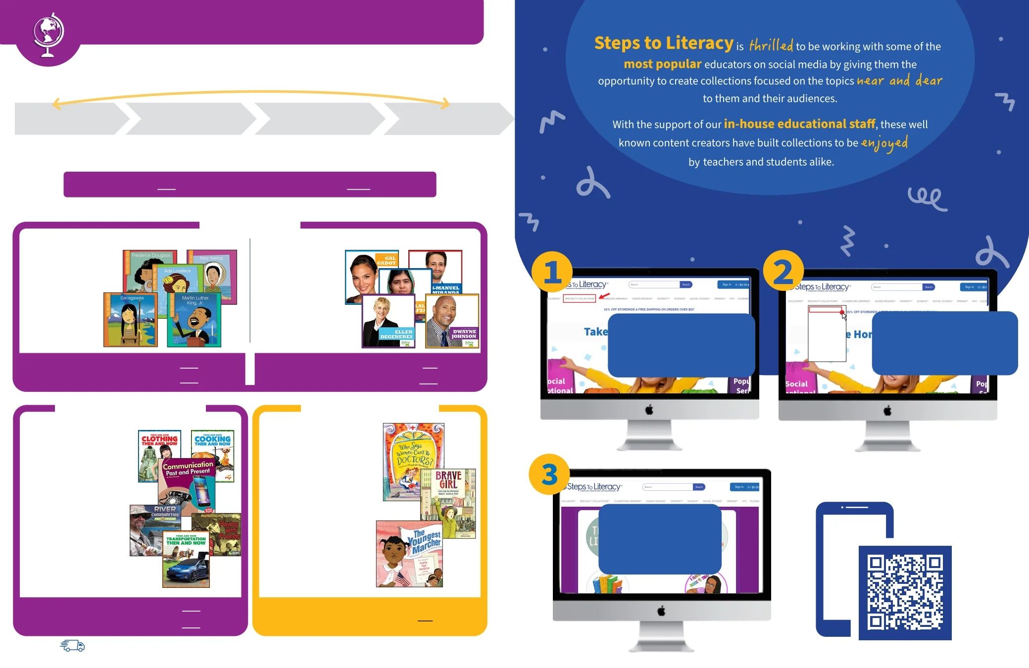 S&S Worldwide Steps to Literacy Catalog Weekly Ad January 1 - December 31, 2026