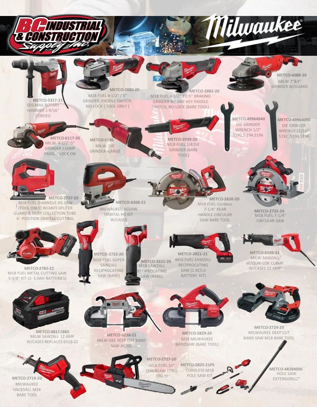 BC Industrial Supply Annual Catalog Weekly Ad January 1 - December 31, 2026
