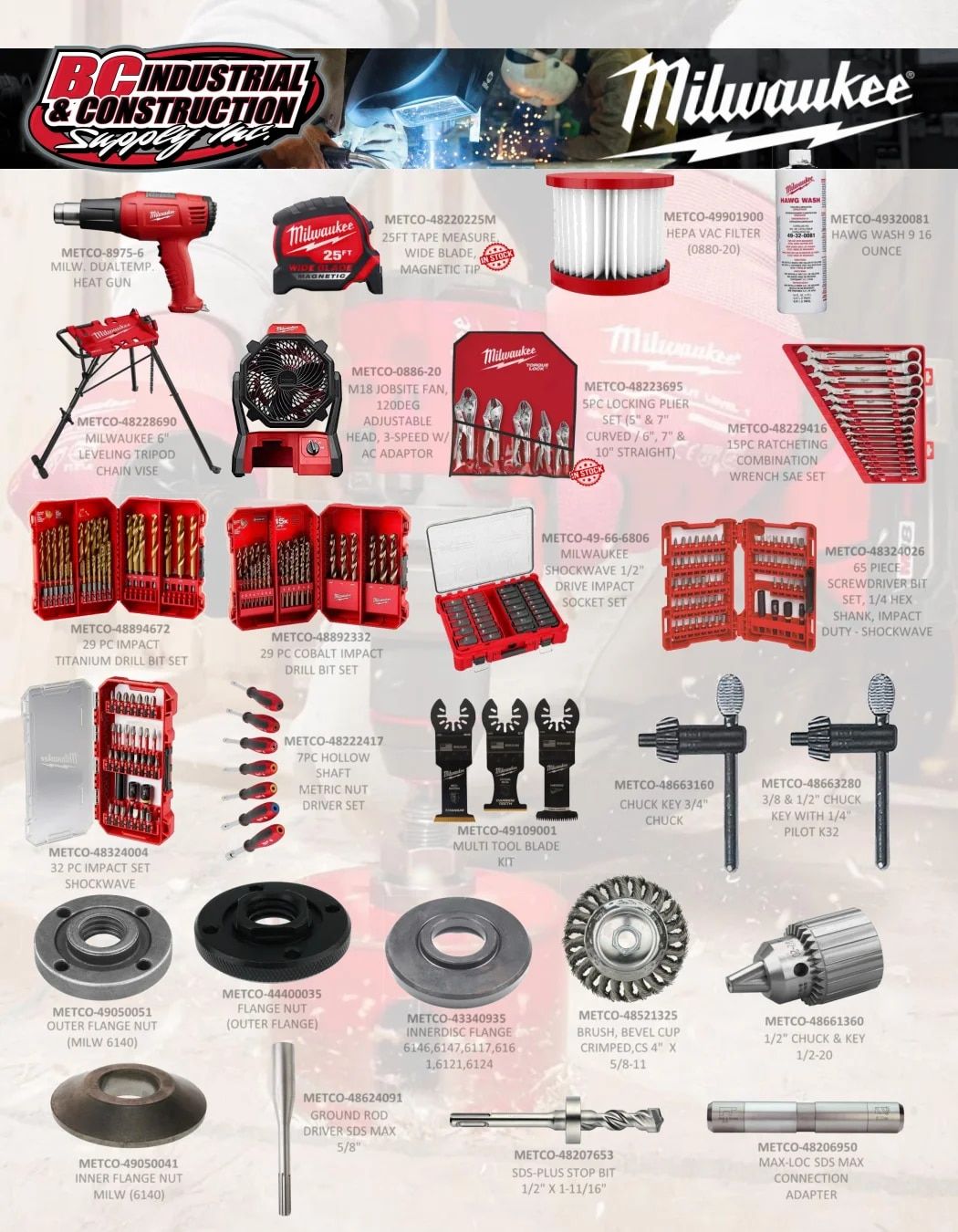 BC Industrial Supply Annual Catalog Weekly Ad January 1 - December 31, 2026