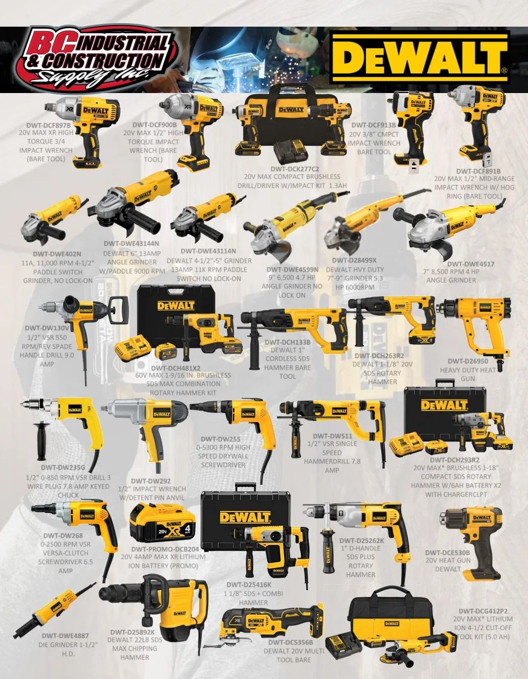BC Industrial Supply Annual Catalog Weekly Ad January 1 - December 31, 2026