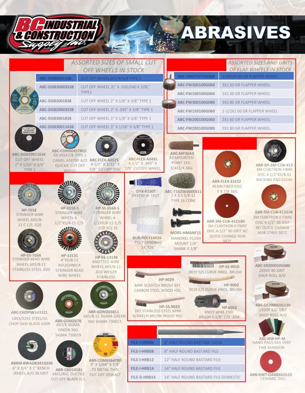 BC Industrial Supply Annual Catalog Weekly Ad January 1 - December 31, 2026