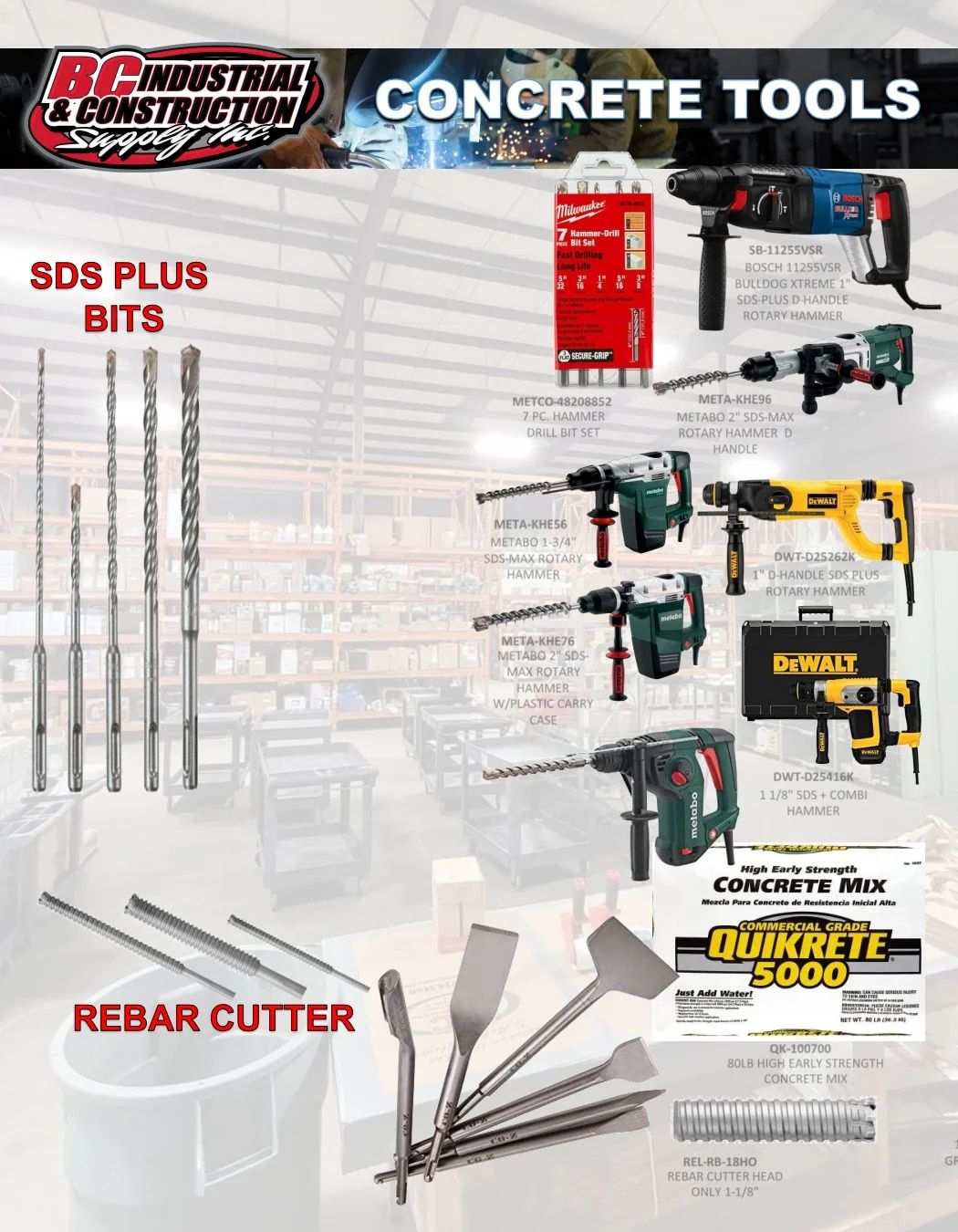 BC Industrial Supply Annual Catalog Weekly Ad January 1 - December 31, 2026