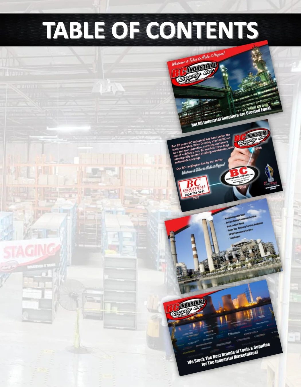 BC Industrial Supply Annual Catalog Weekly Ad January 1 - December 31, 2026