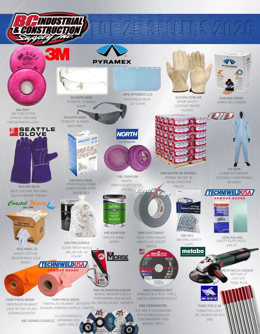 BC Industrial Supply Annual Catalog Weekly Ad January 1 - December 31, 2026
