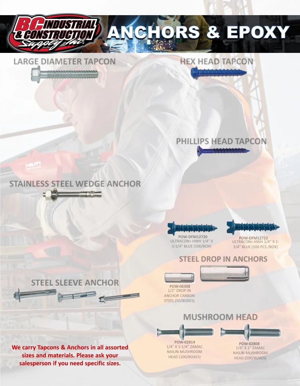 BC Industrial Supply Annual Catalog Weekly Ad January 1 - December 31, 2026