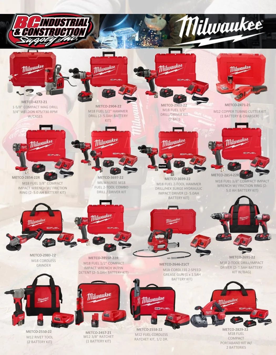 BC Industrial Supply Annual Catalog Weekly Ad January 1 - December 31, 2026
