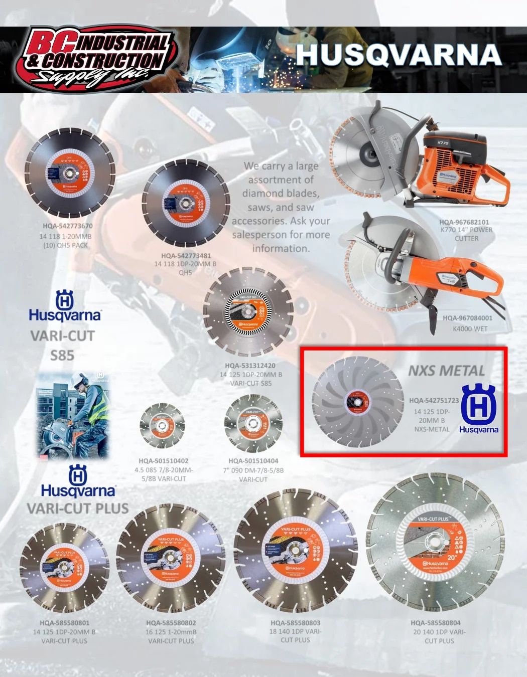 BC Industrial Supply Annual Catalog Weekly Ad January 1 - December 31, 2026