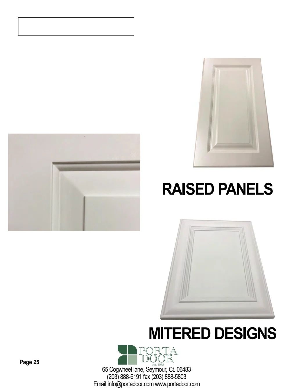 Porta Door Annual Catalog Weekly Ad January 1 - December 31, 2026