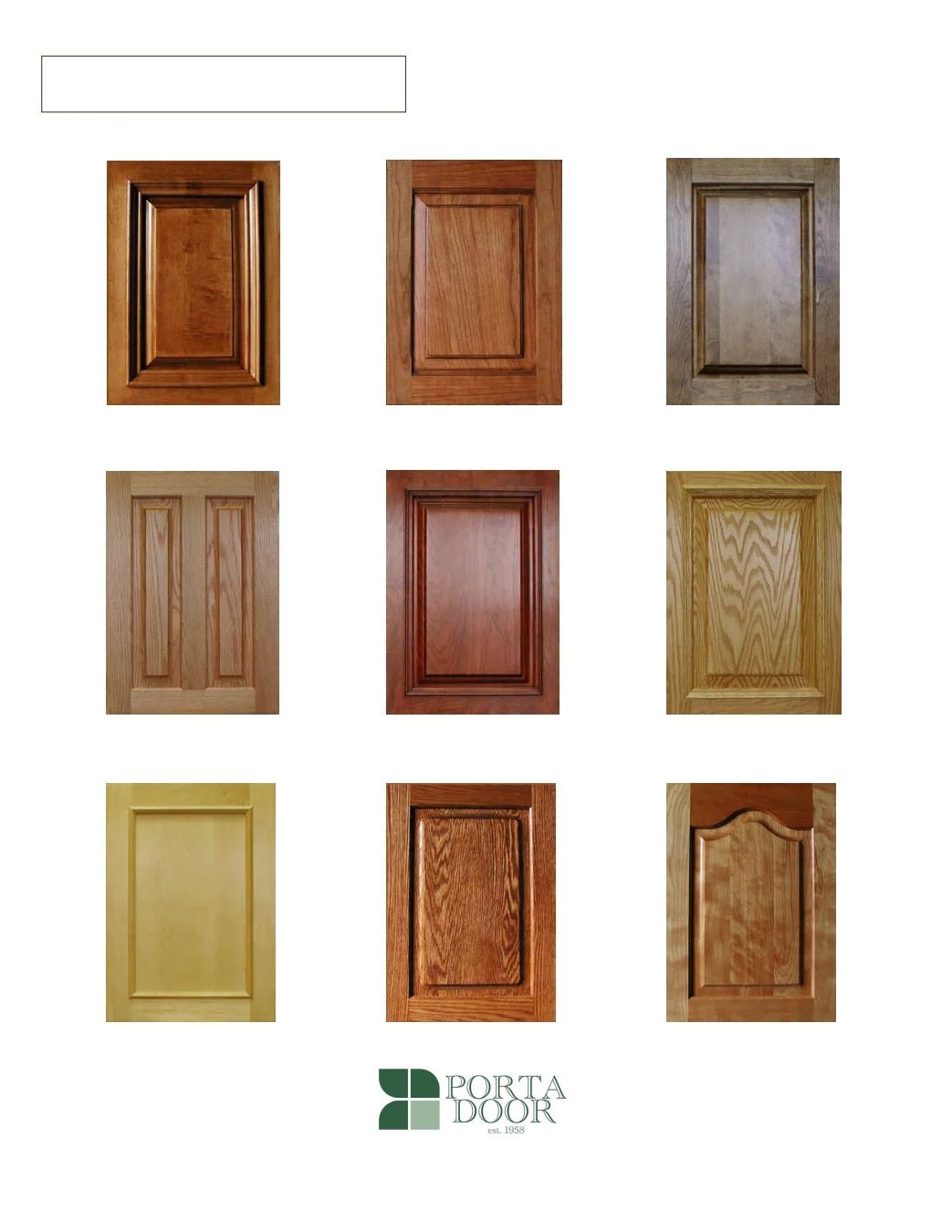Porta Door Annual Catalog Weekly Ad January 1 - December 31, 2026