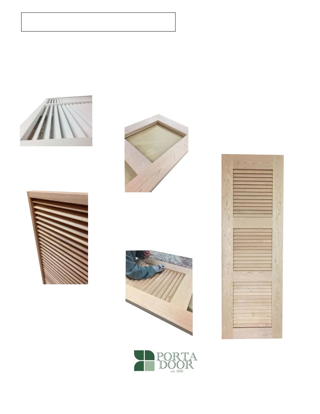 Porta Door Annual Catalog Weekly Ad January 1 - December 31, 2026