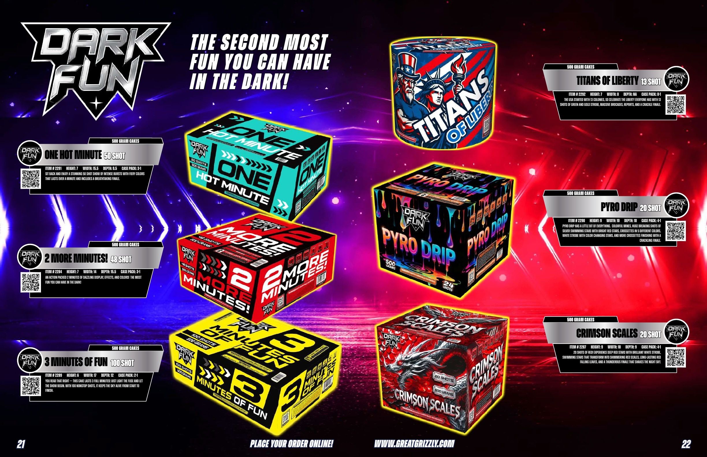 Great Grizzly Fireworks Featured Items Catalog Weekly Ad January 1 - December 31, 2026