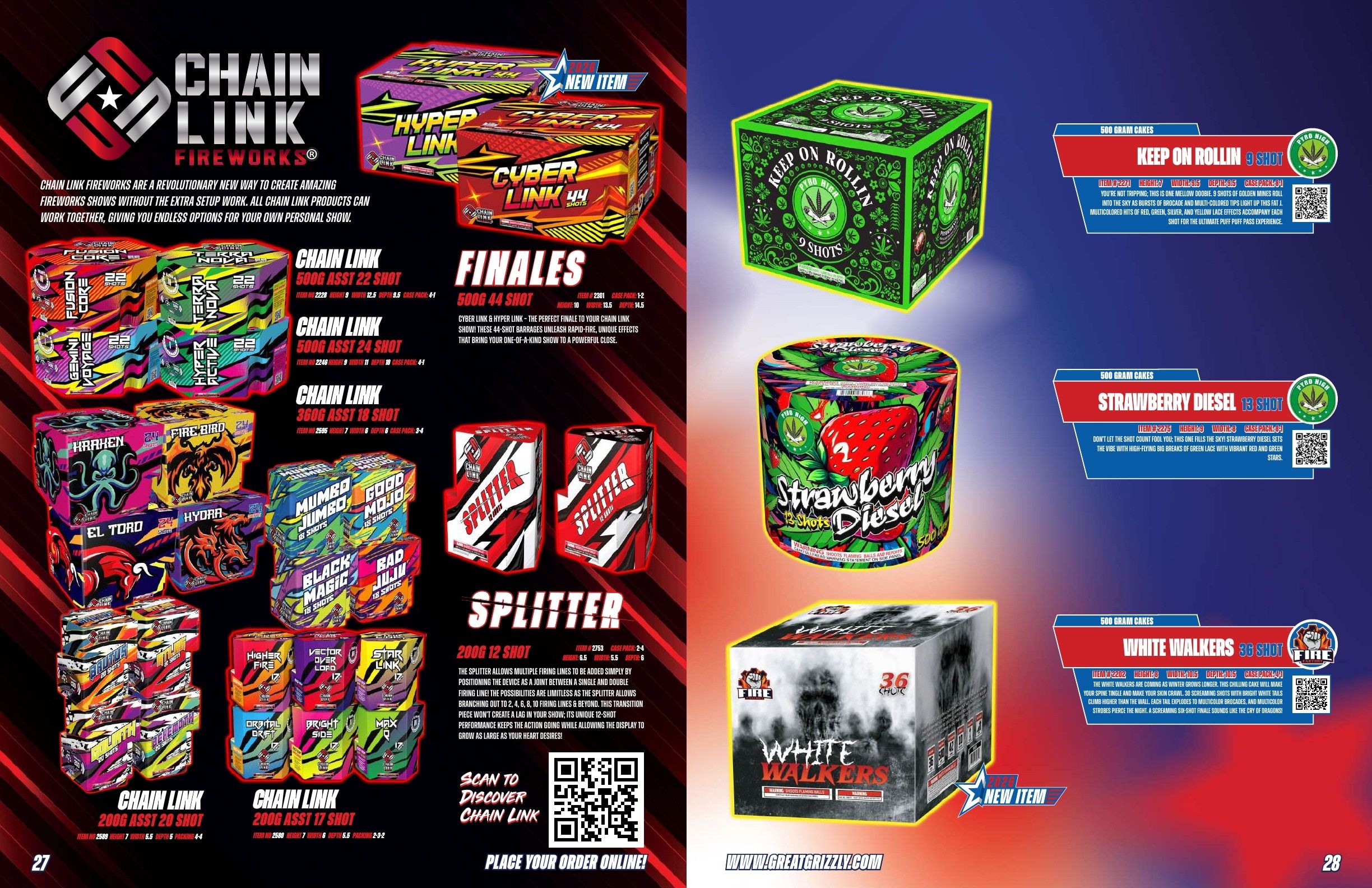 Great Grizzly Fireworks Featured Items Catalog Weekly Ad January 1 - December 31, 2026