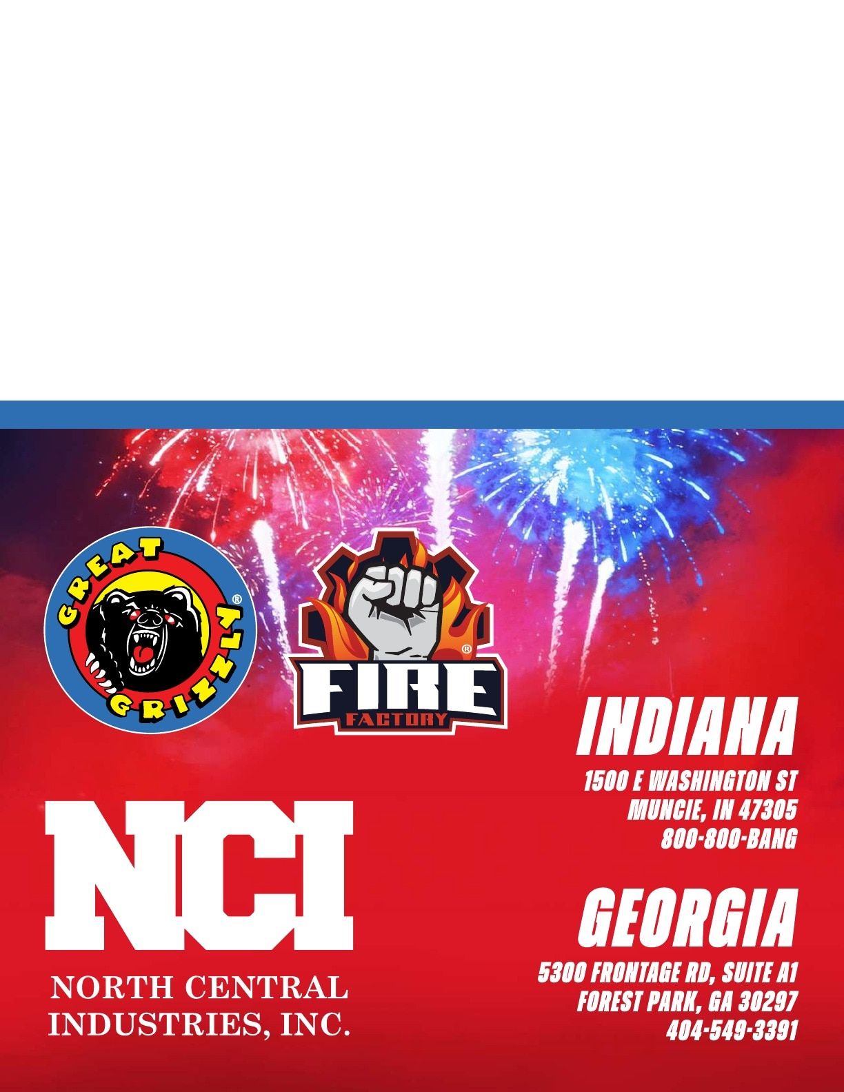 Great Grizzly Fireworks Featured Items Catalog Weekly Ad January 1 - December 31, 2026