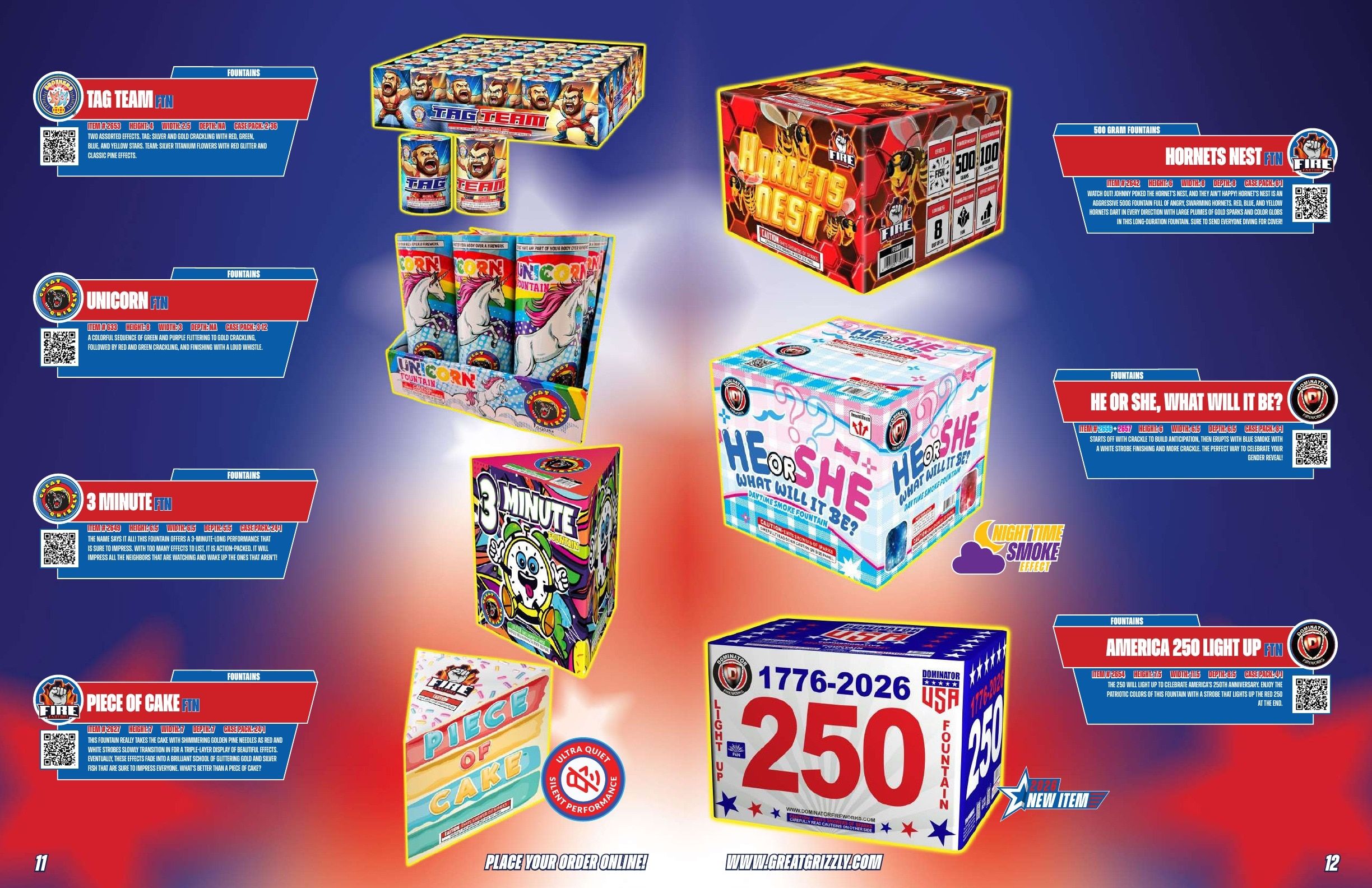 Great Grizzly Fireworks Featured Items Catalog Weekly Ad January 1 - December 31, 2026
