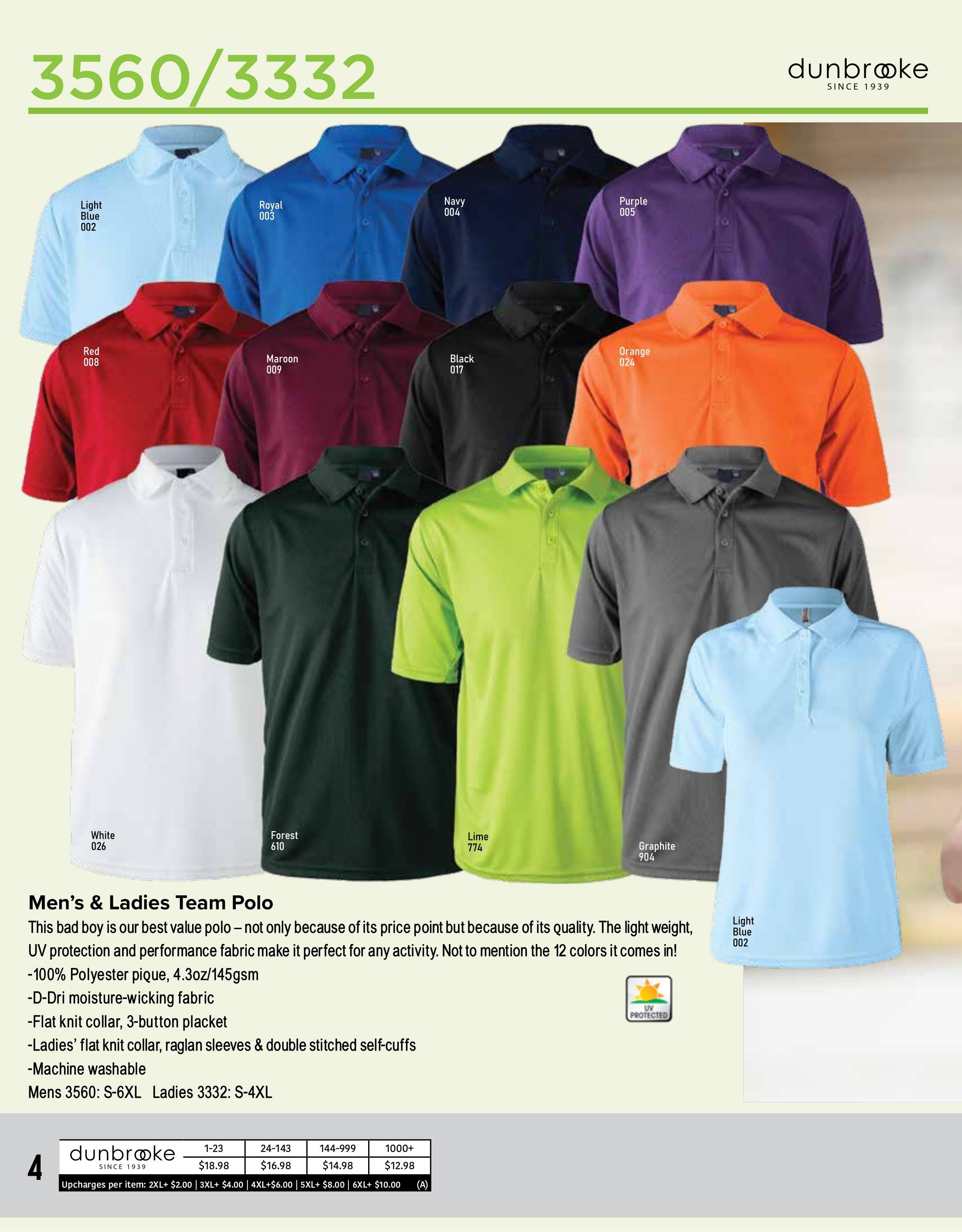 Dunbrooke Product Catalog Weekly Ad January 1 - December 31, 2026