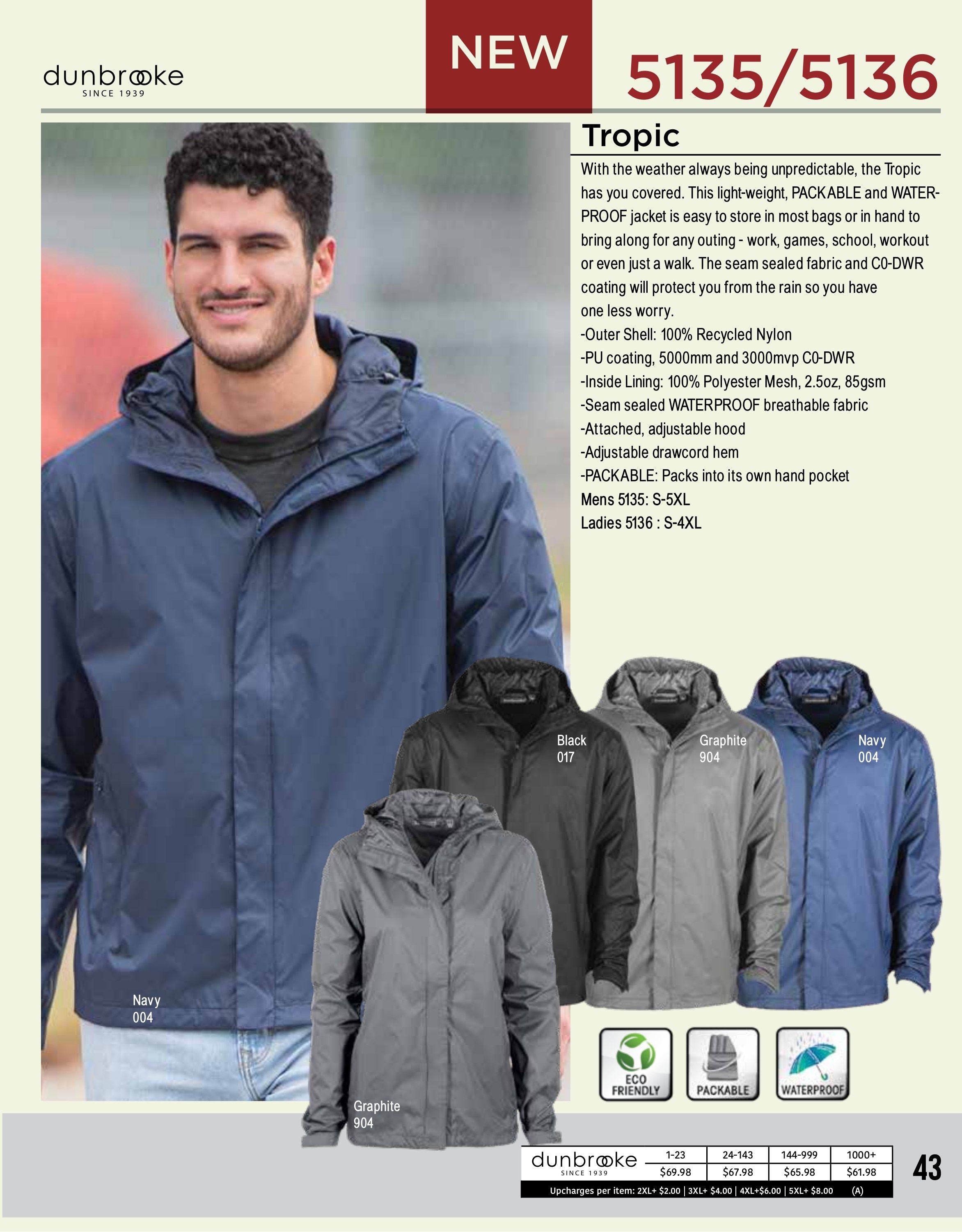 Dunbrooke Product Catalog Weekly Ad January 1 - December 31, 2026