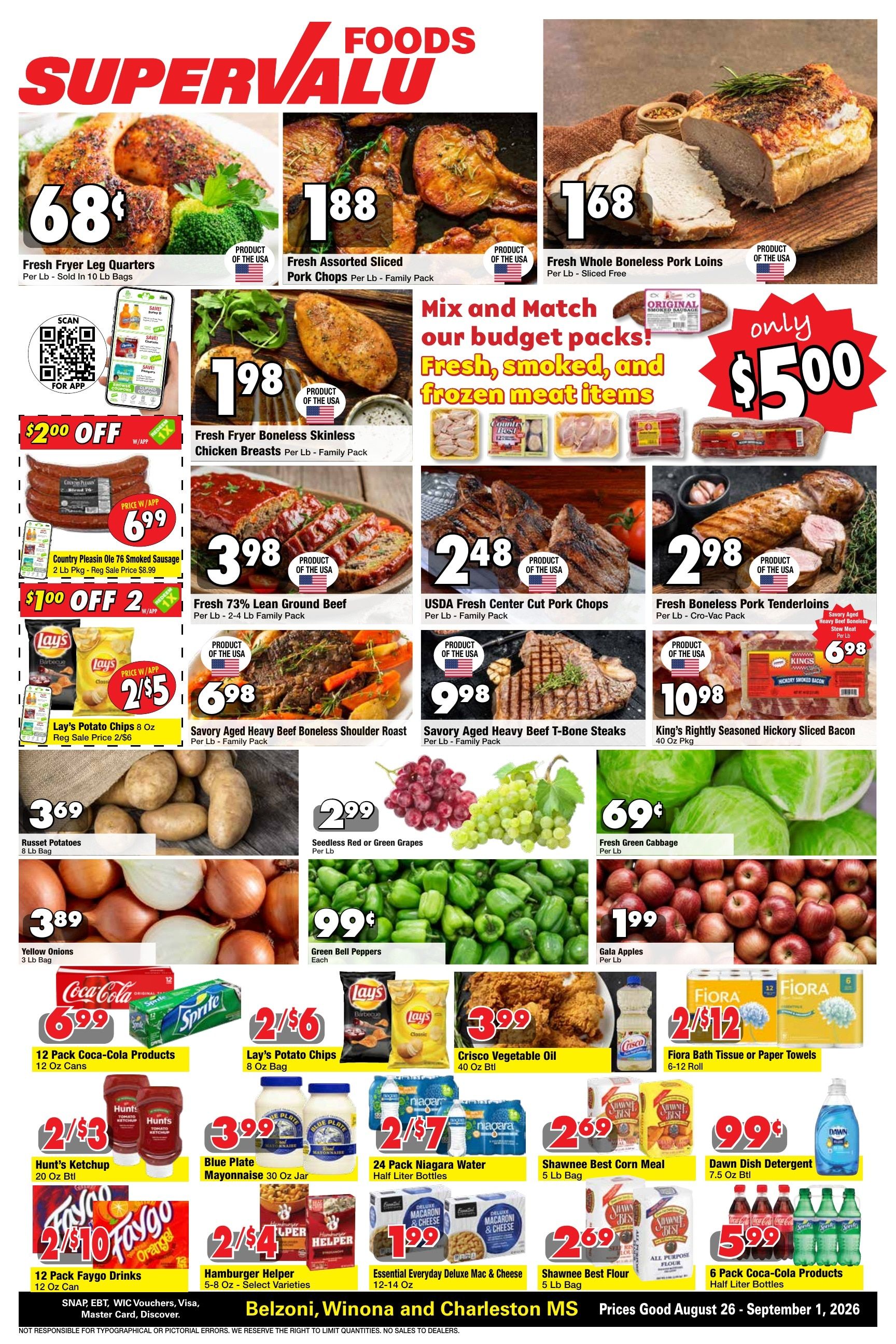 SuperValu Weekly Ad August 26 - September 1, 2026