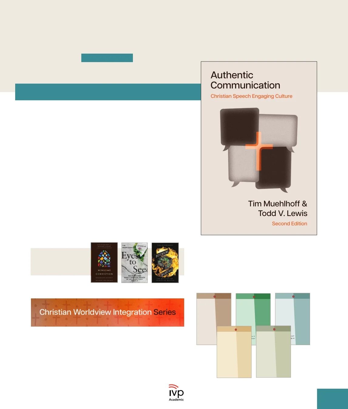 InterVarsity Press Academic Spring-Summer Catalog Weekly Ad January 1 - August 31, 2026