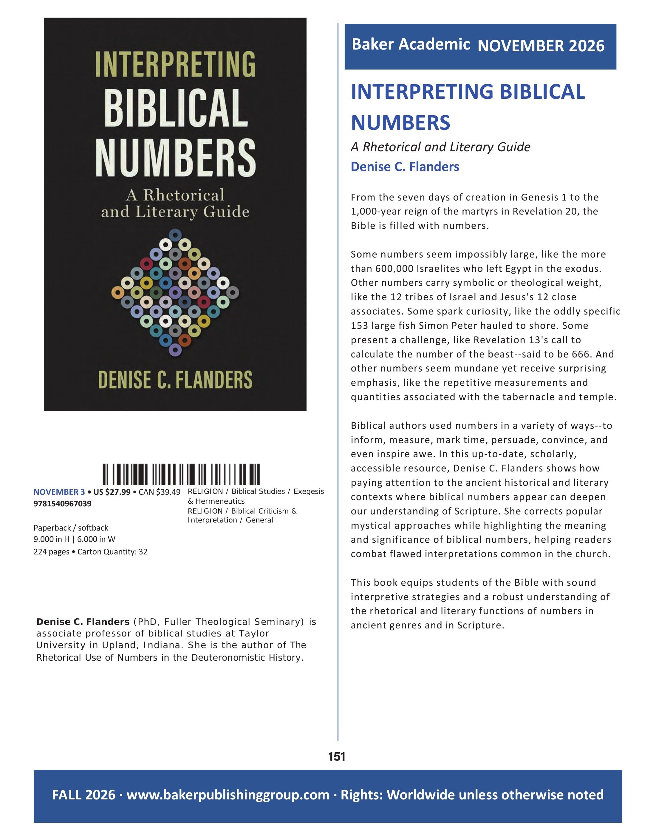 Baker Publishing Group Fall Nonfiction Catalog Weekly Ad August 1 - December 31, 2026