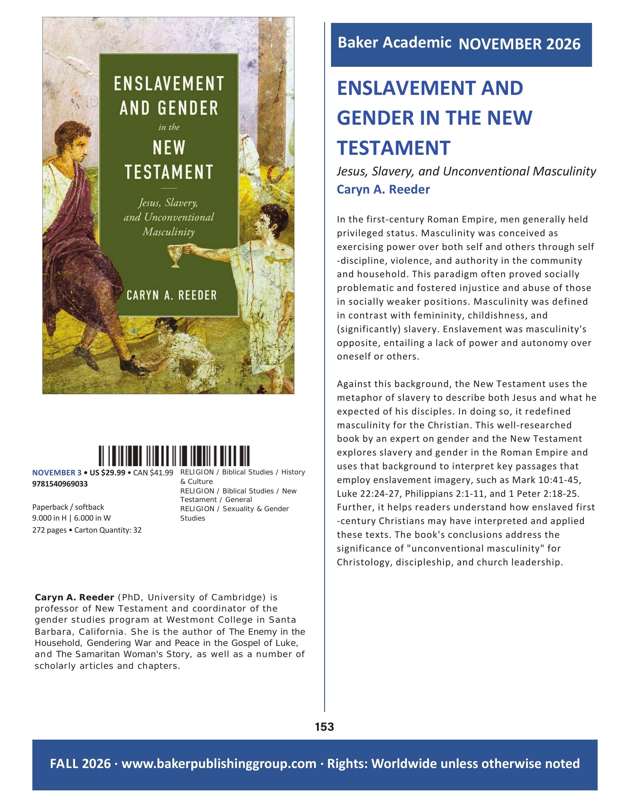 Baker Publishing Group Fall Nonfiction Catalog Weekly Ad August 1 - December 31, 2026