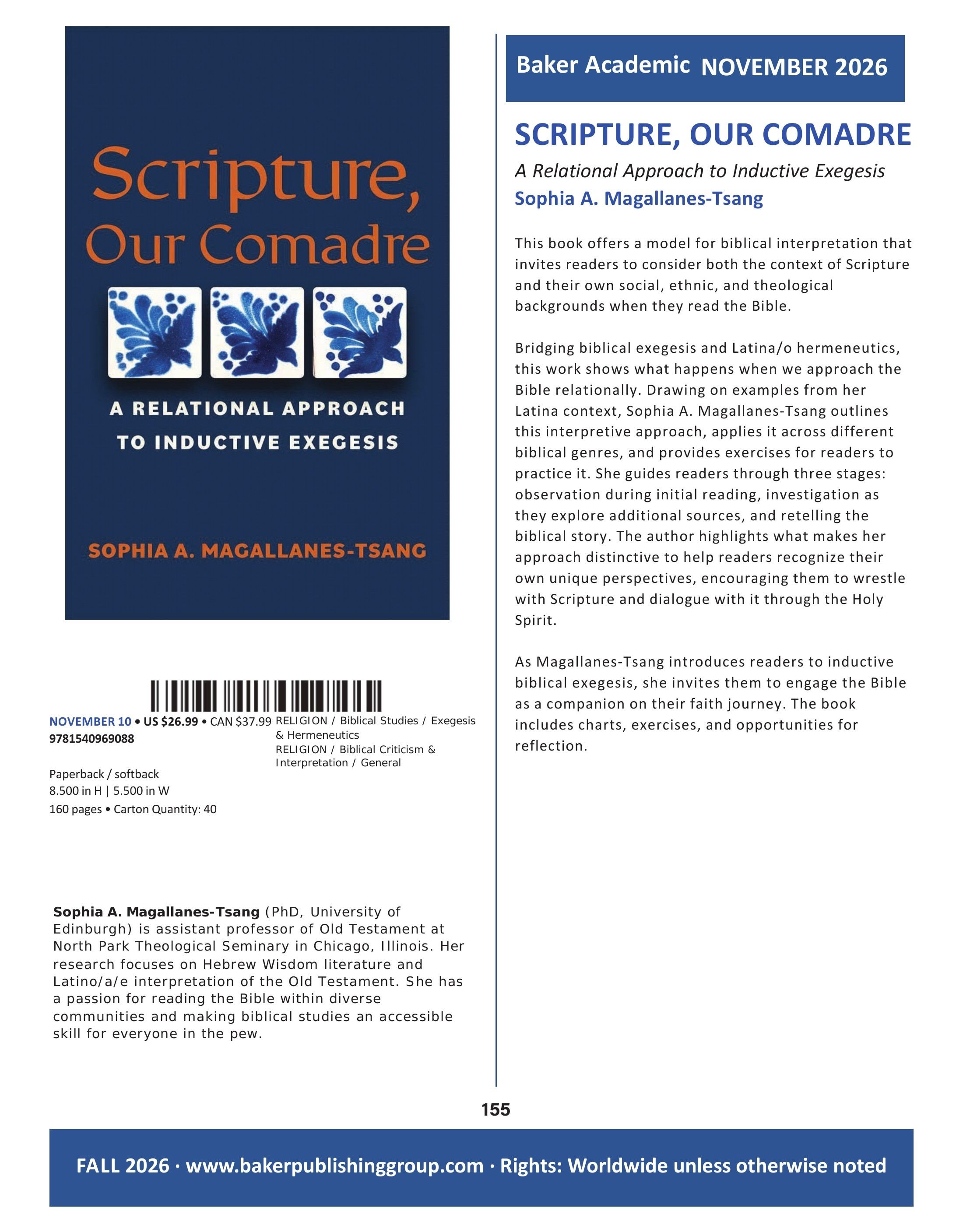 Baker Publishing Group Fall Nonfiction Catalog Weekly Ad August 1 - December 31, 2026