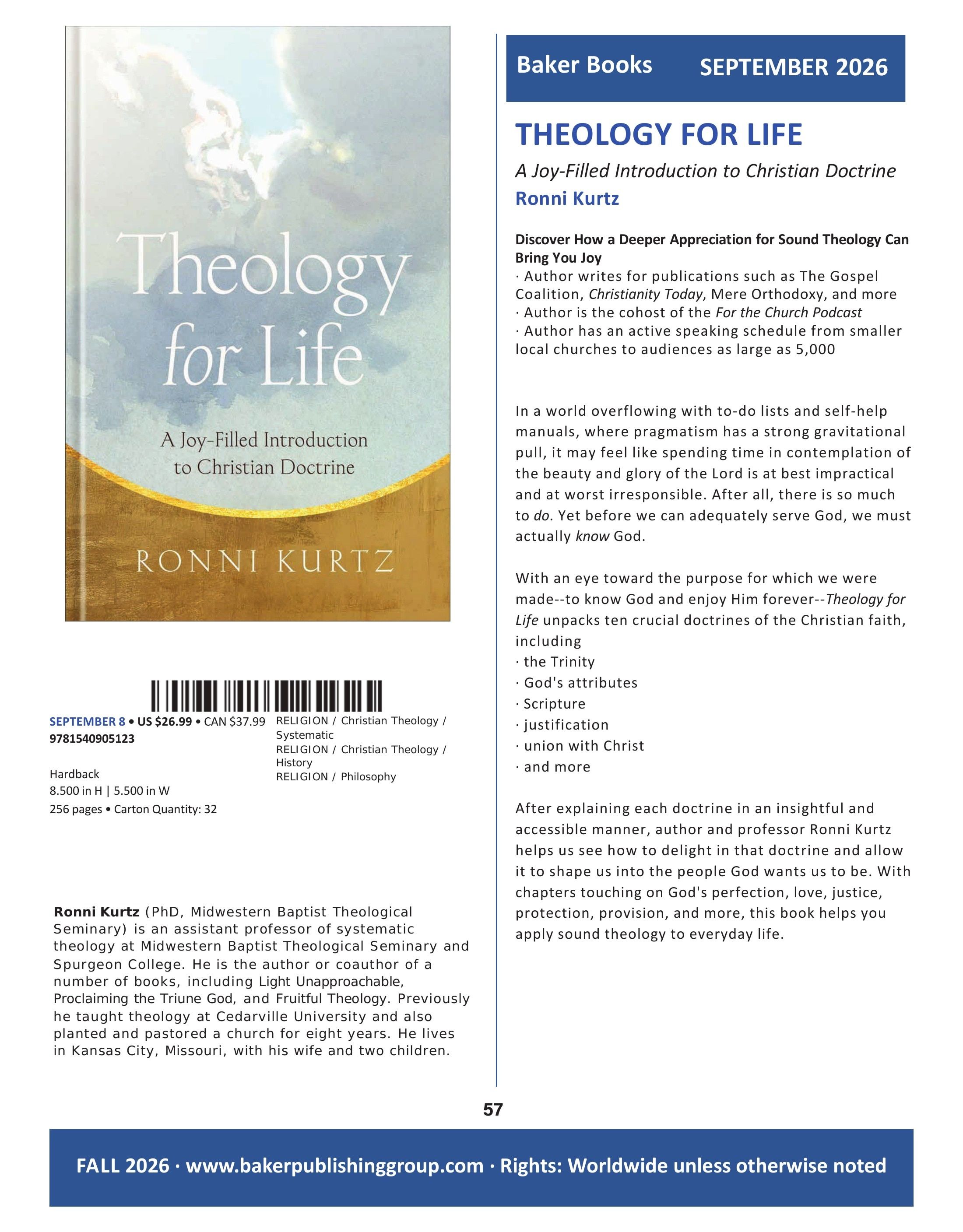 Baker Publishing Group Fall Nonfiction Catalog Weekly Ad August 1 - December 31, 2026