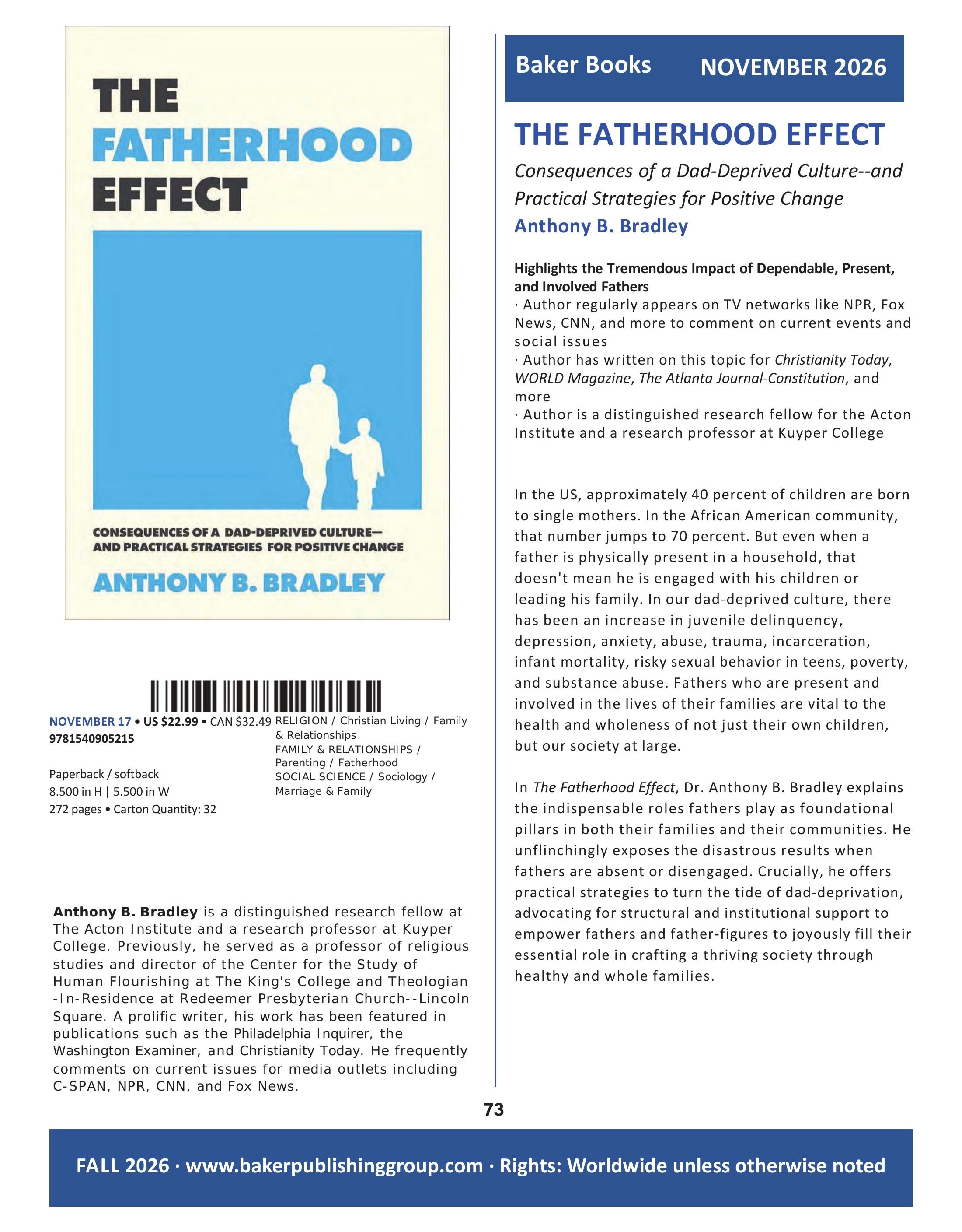Baker Publishing Group Fall Nonfiction Catalog Weekly Ad August 1 - December 31, 2026