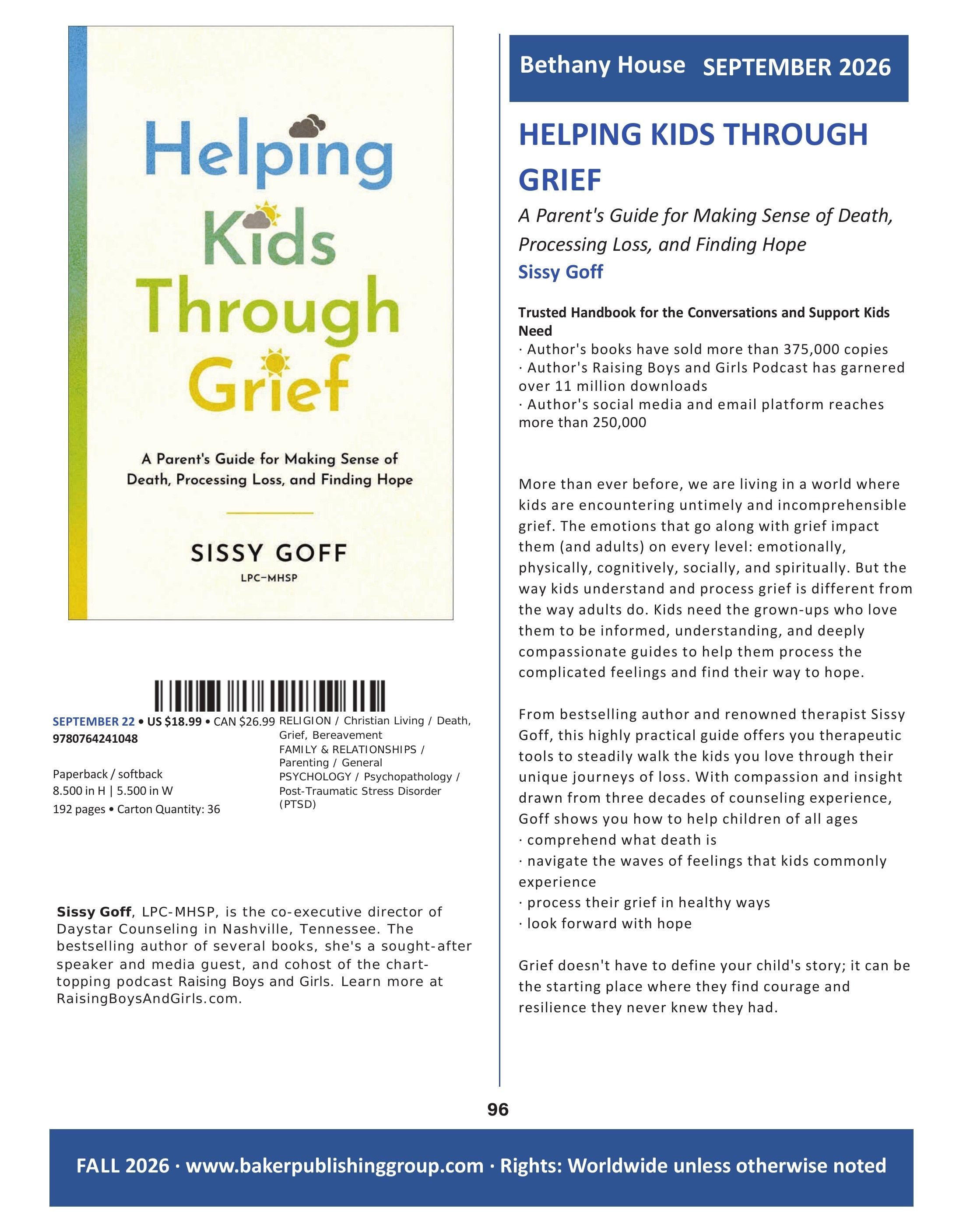 Baker Publishing Group Fall Nonfiction Catalog Weekly Ad August 1 - December 31, 2026