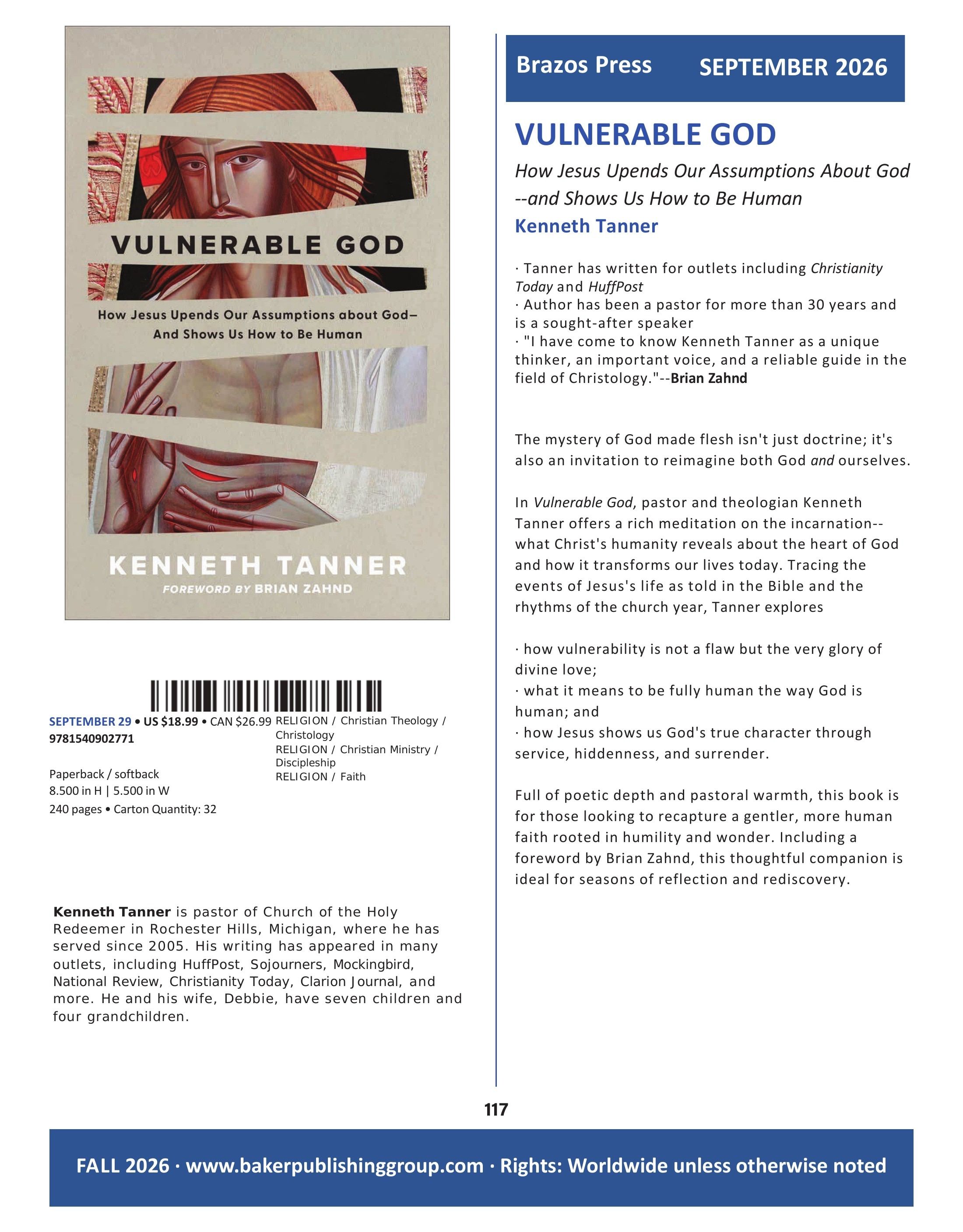 Baker Publishing Group Fall Nonfiction Catalog Weekly Ad August 1 - December 31, 2026