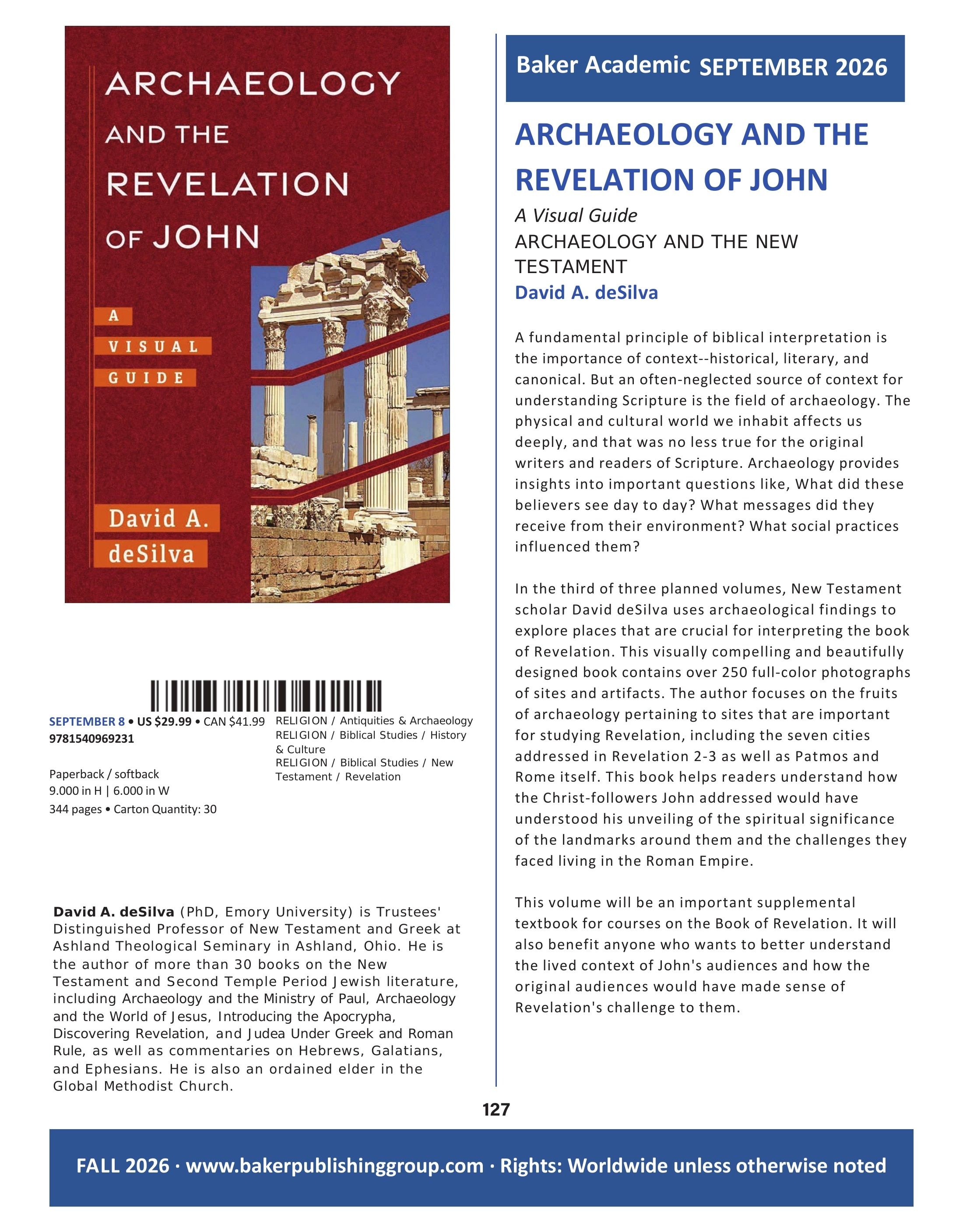 Baker Publishing Group Fall Nonfiction Catalog Weekly Ad August 1 - December 31, 2026