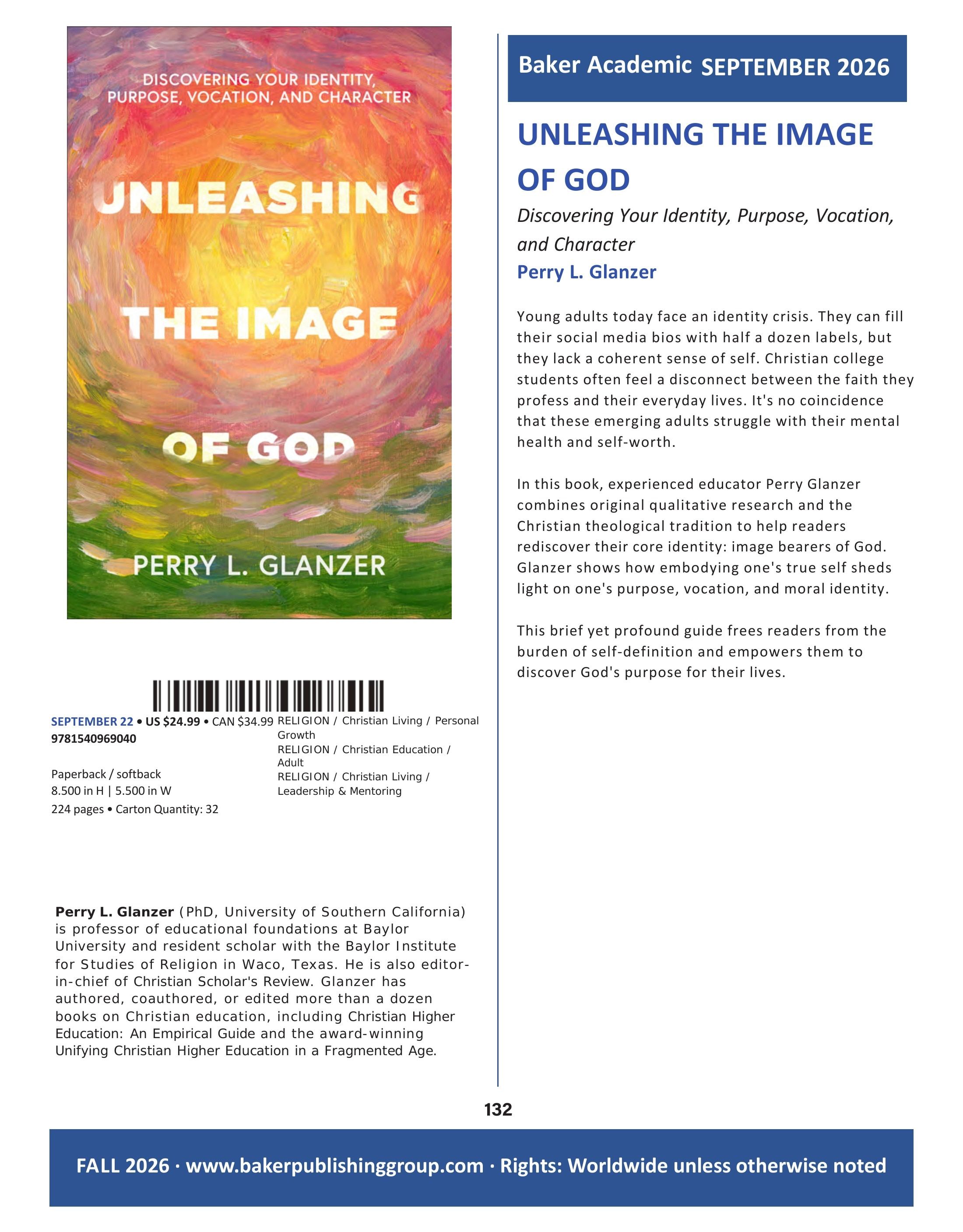 Baker Publishing Group Fall Nonfiction Catalog Weekly Ad August 1 - December 31, 2026
