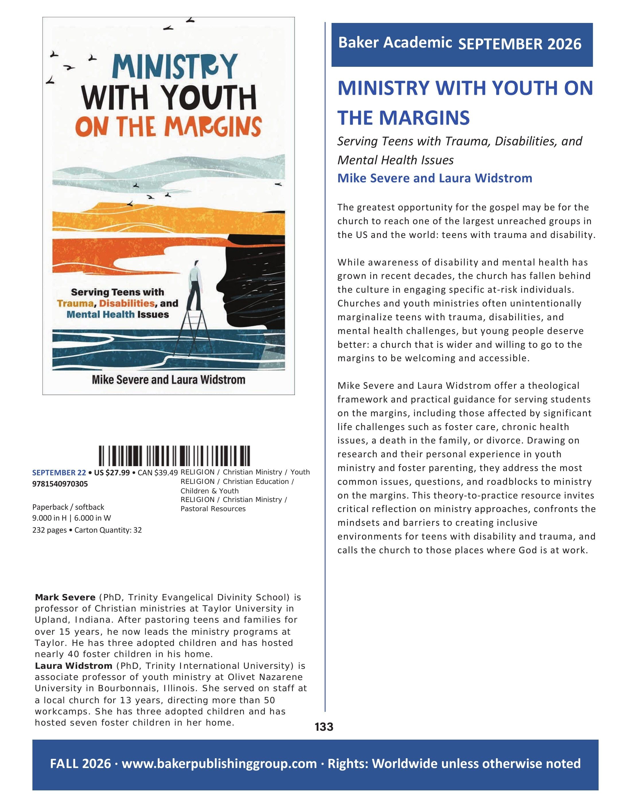 Baker Publishing Group Fall Nonfiction Catalog Weekly Ad August 1 - December 31, 2026