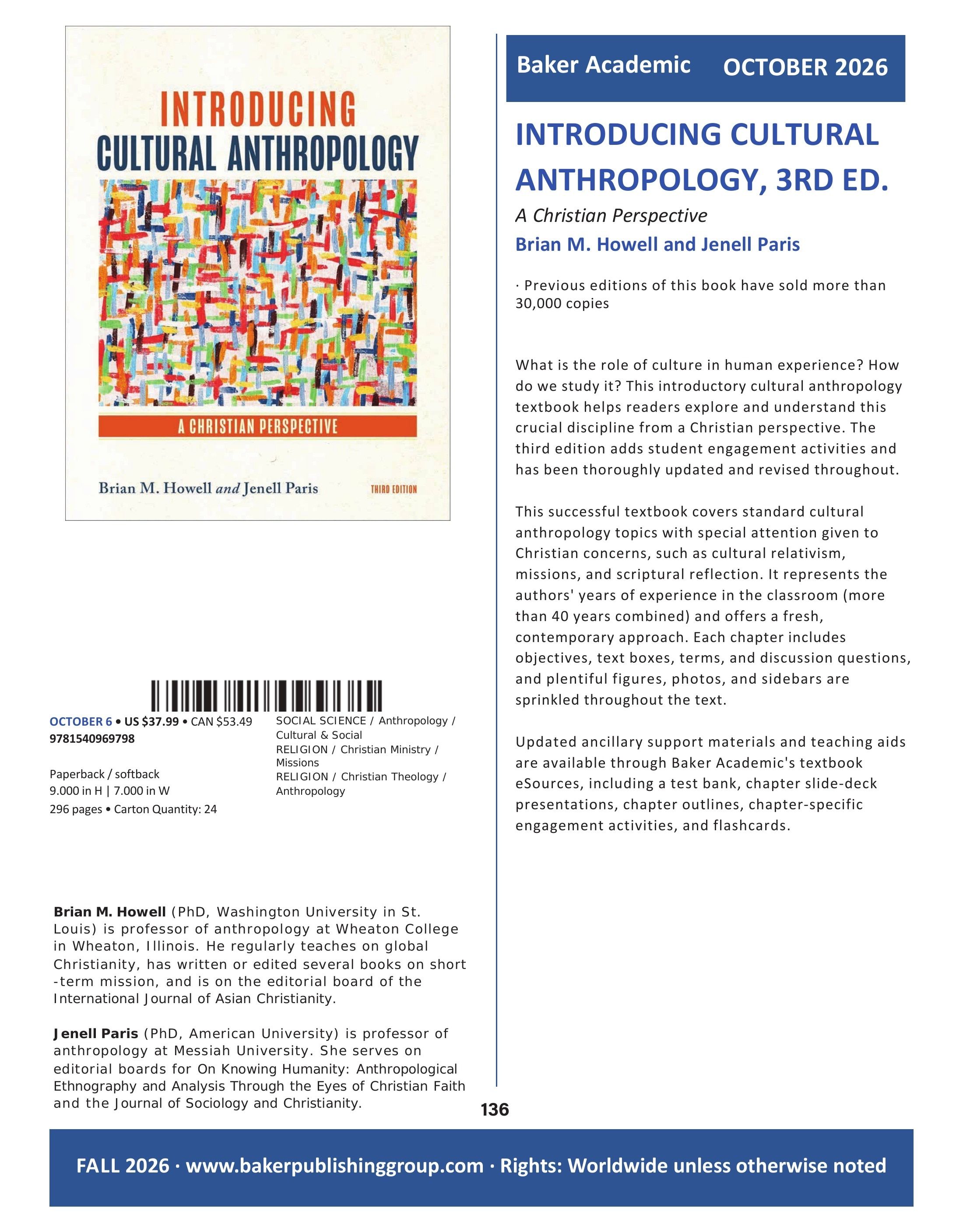 Baker Publishing Group Fall Nonfiction Catalog Weekly Ad August 1 - December 31, 2026