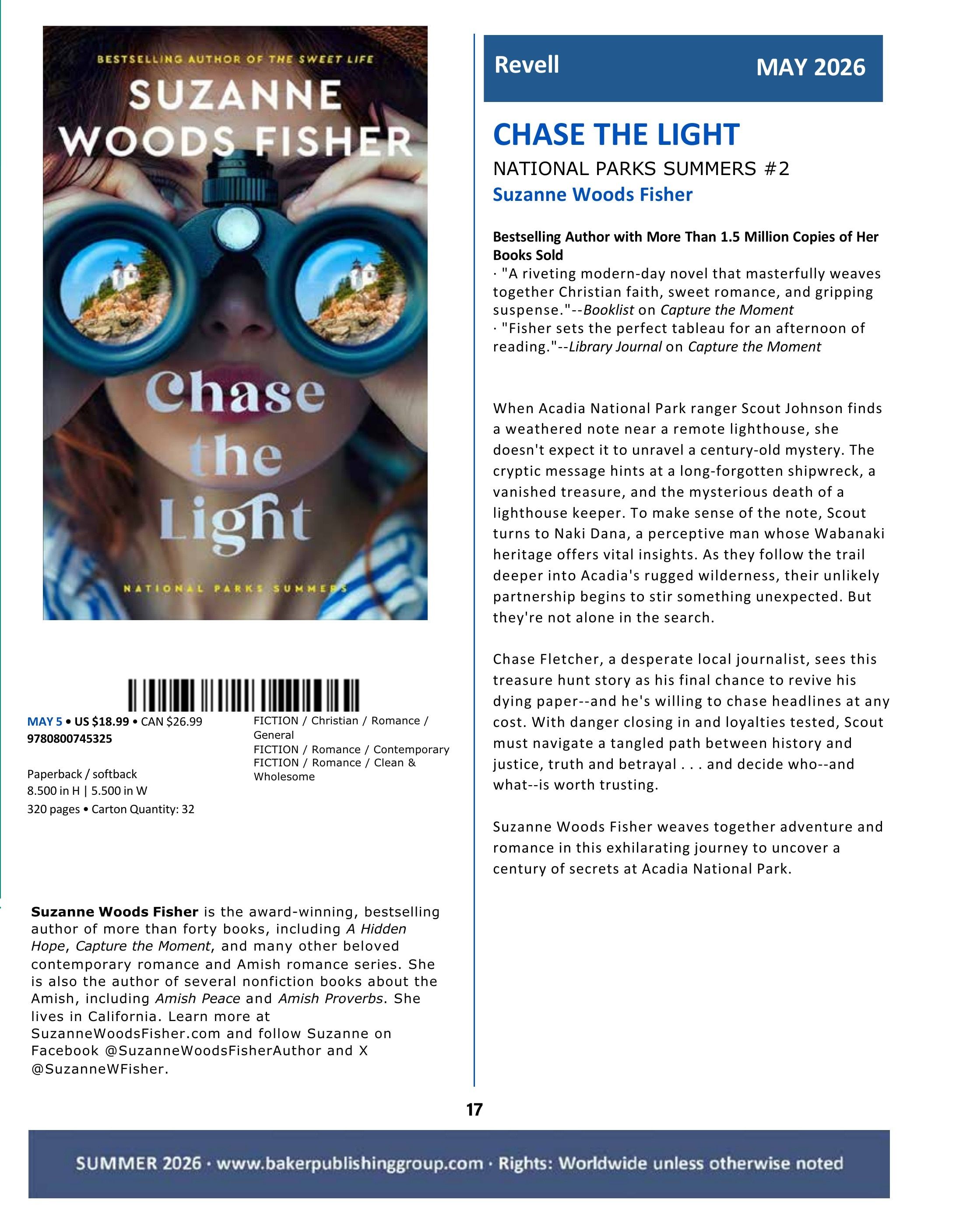Baker Publishing Group Summer Fiction Catalog Weekly Ad May 1 - August 31, 2026