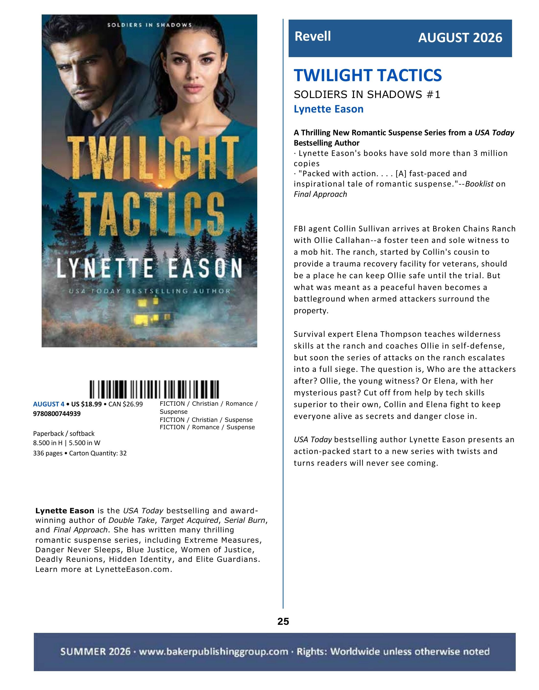 Baker Publishing Group Summer Fiction Catalog Weekly Ad May 1 - August 31, 2026