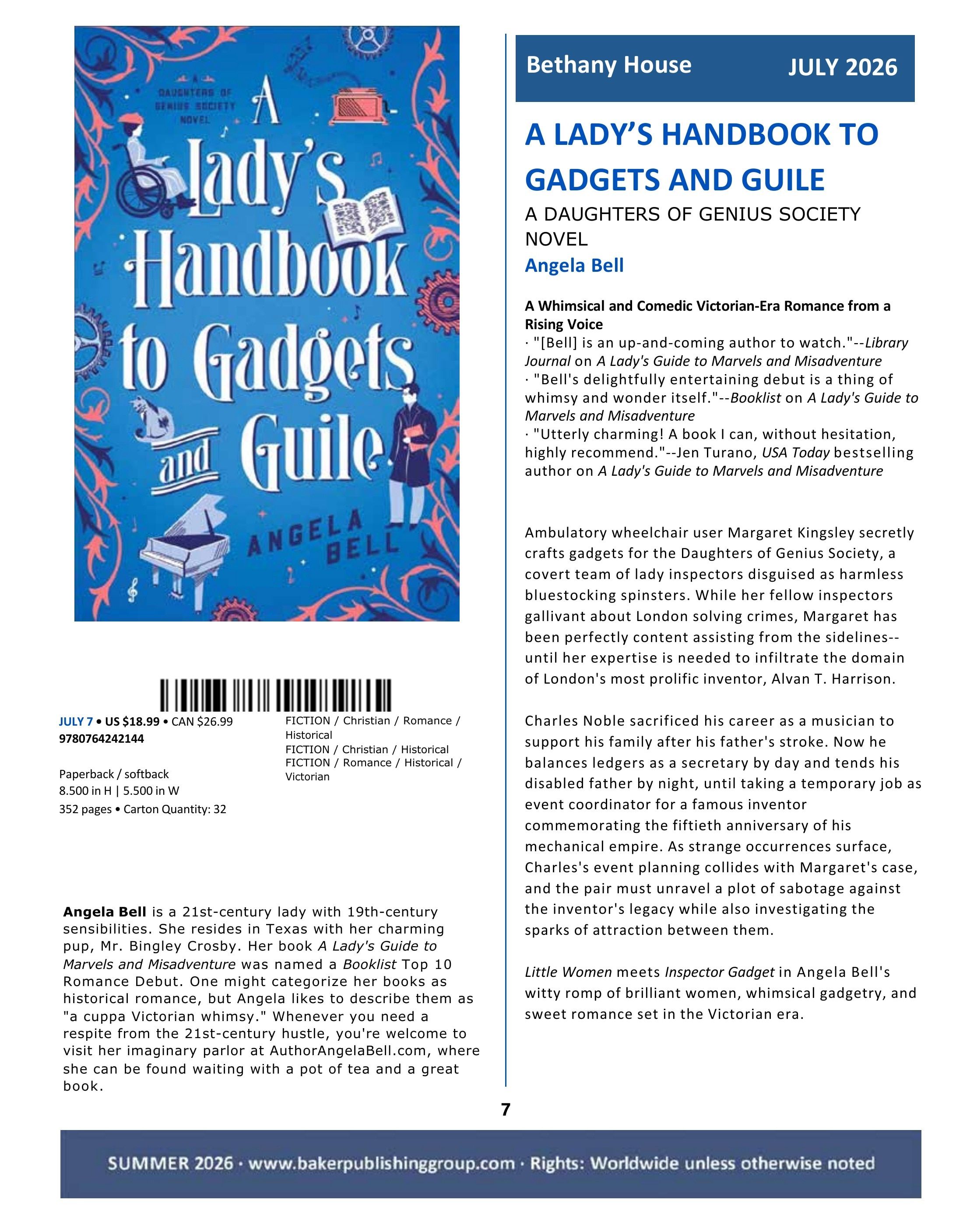 Baker Publishing Group Summer Fiction Catalog Weekly Ad May 1 - August 31, 2026