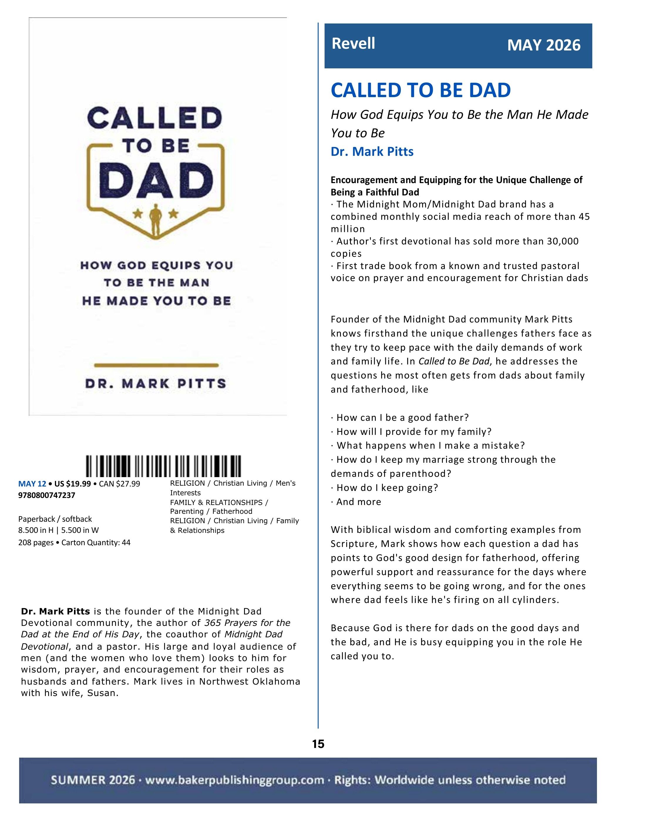 Baker Publishing Group Summer Nonfiction Catalog Weekly Ad May 1 - August 31, 2026