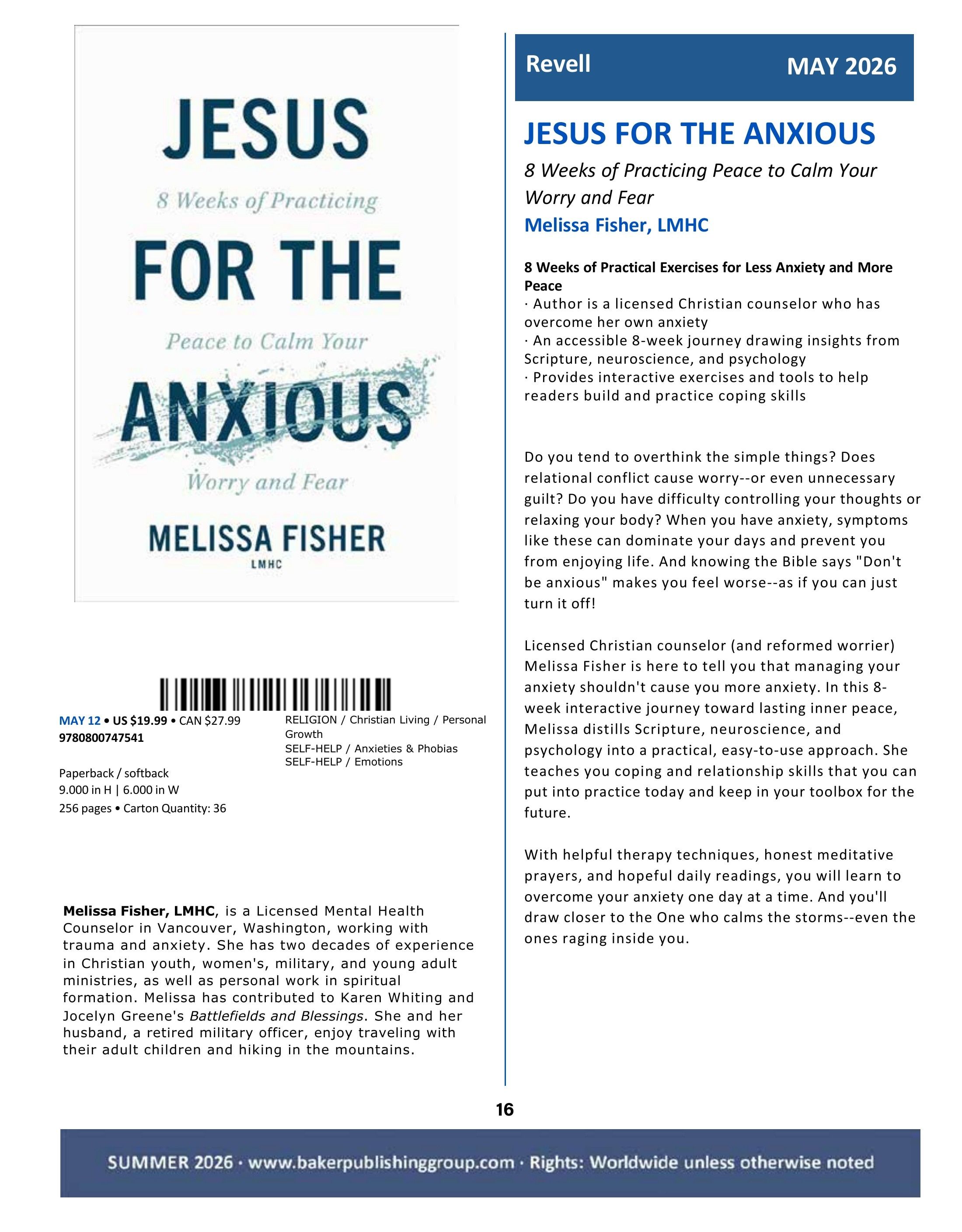 Baker Publishing Group Summer Nonfiction Catalog Weekly Ad May 1 - August 31, 2026