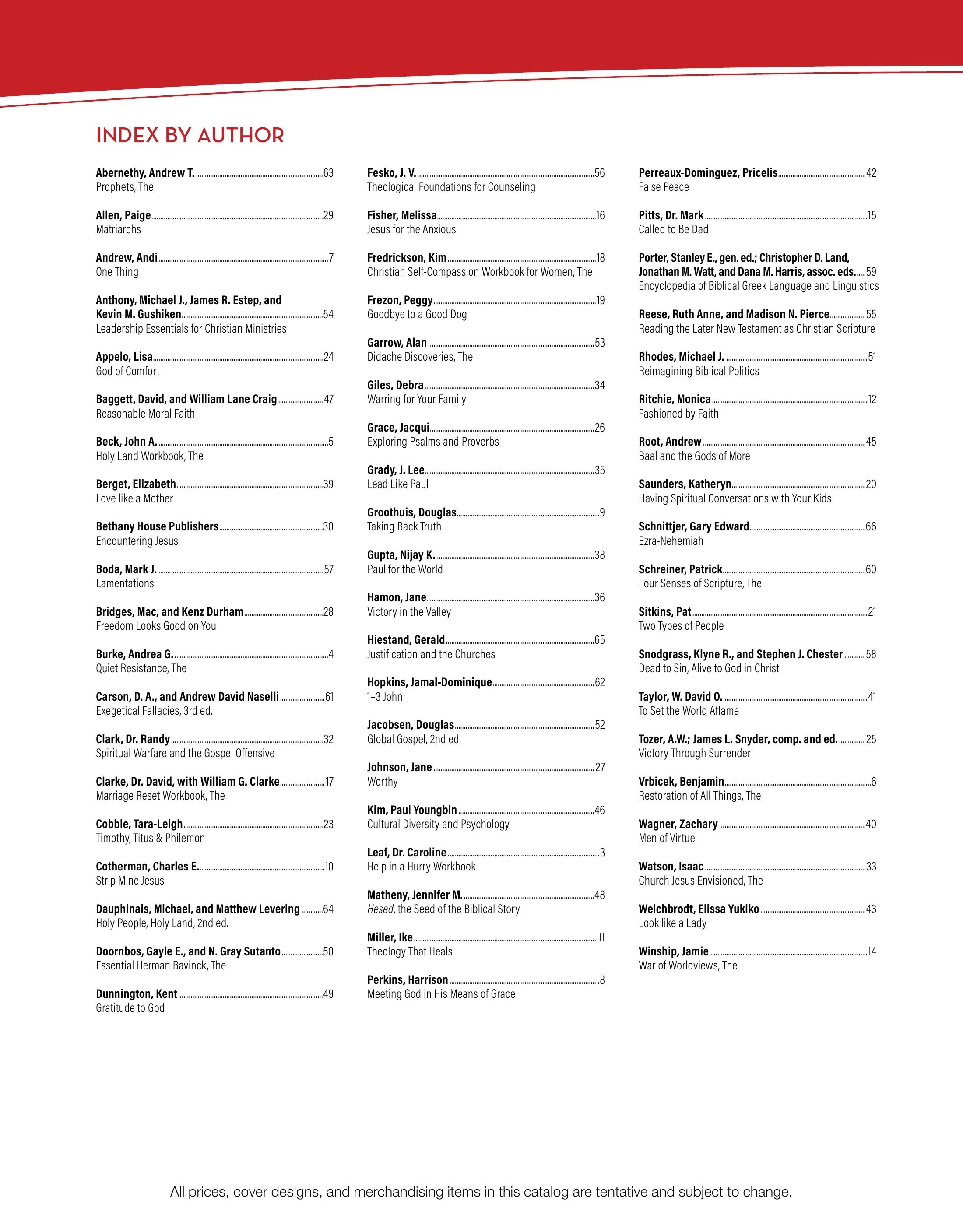 Baker Publishing Group Summer Nonfiction Catalog Weekly Ad May 1 - August 31, 2026