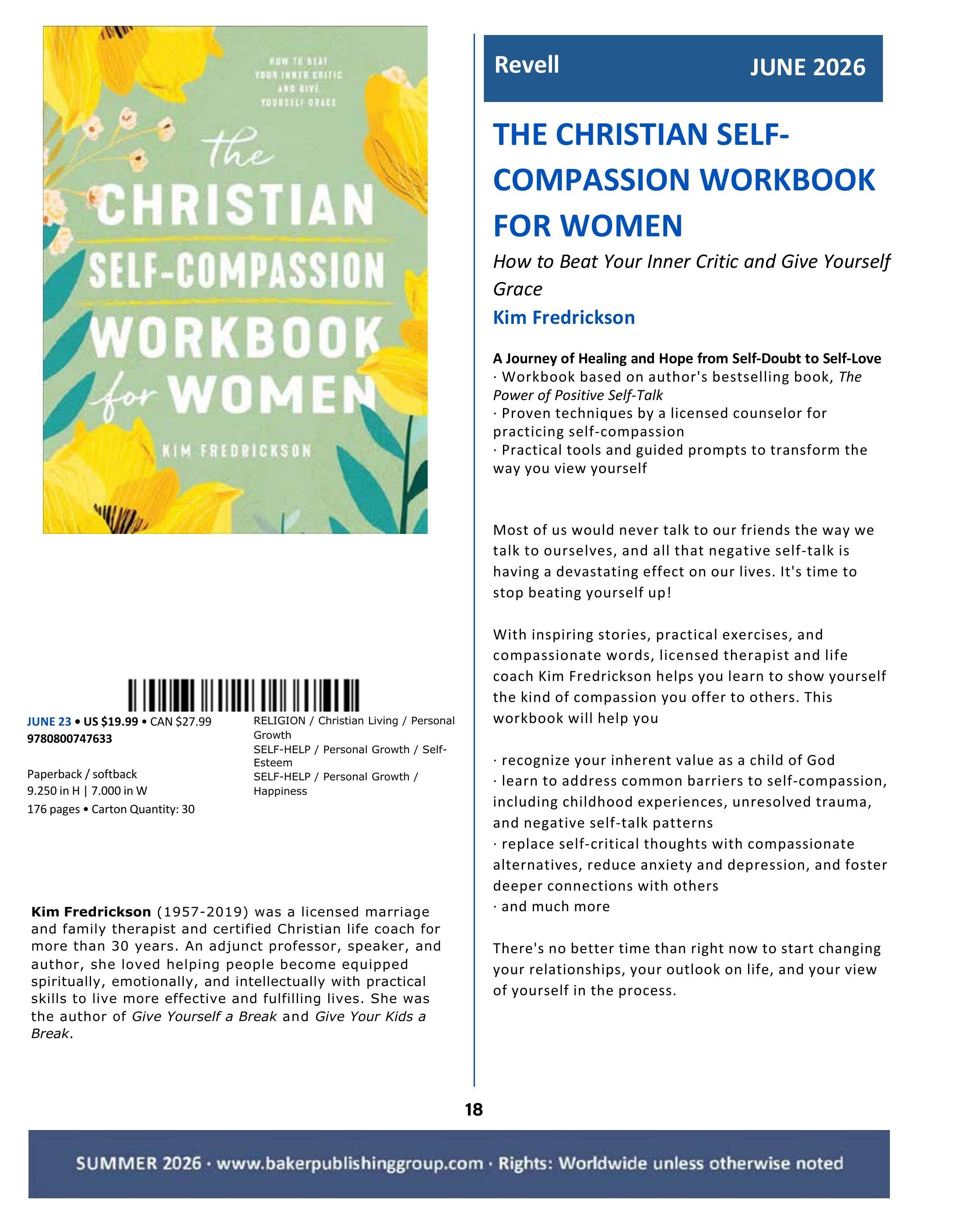 Baker Publishing Group Summer Nonfiction Catalog Weekly Ad May 1 - August 31, 2026