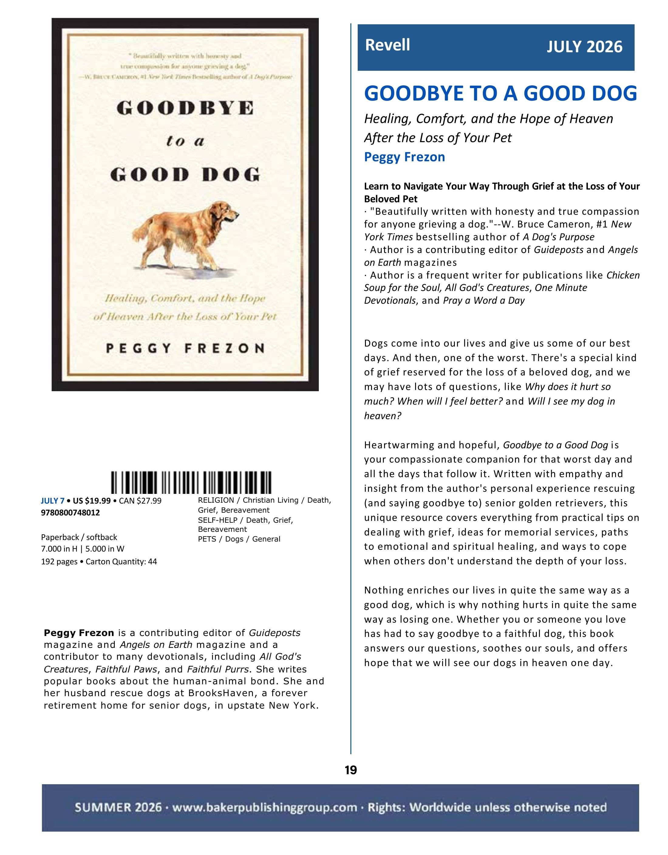 Baker Publishing Group Summer Nonfiction Catalog Weekly Ad May 1 - August 31, 2026