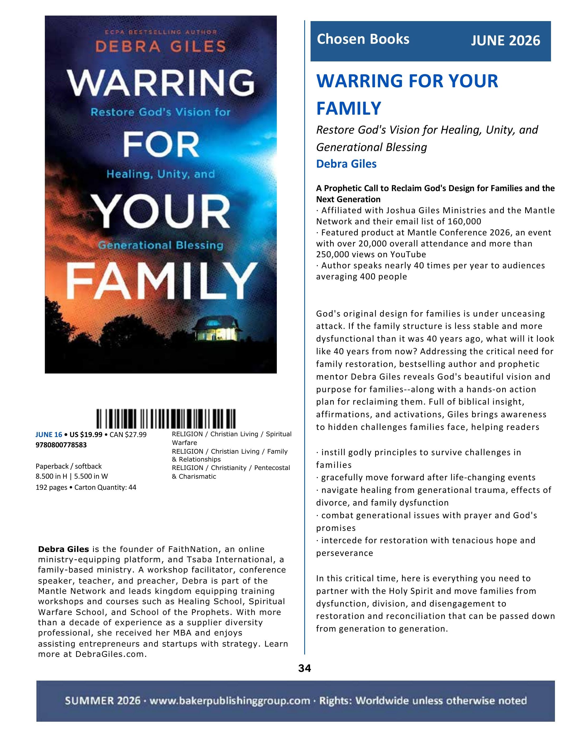 Baker Publishing Group Summer Nonfiction Catalog Weekly Ad May 1 - August 31, 2026
