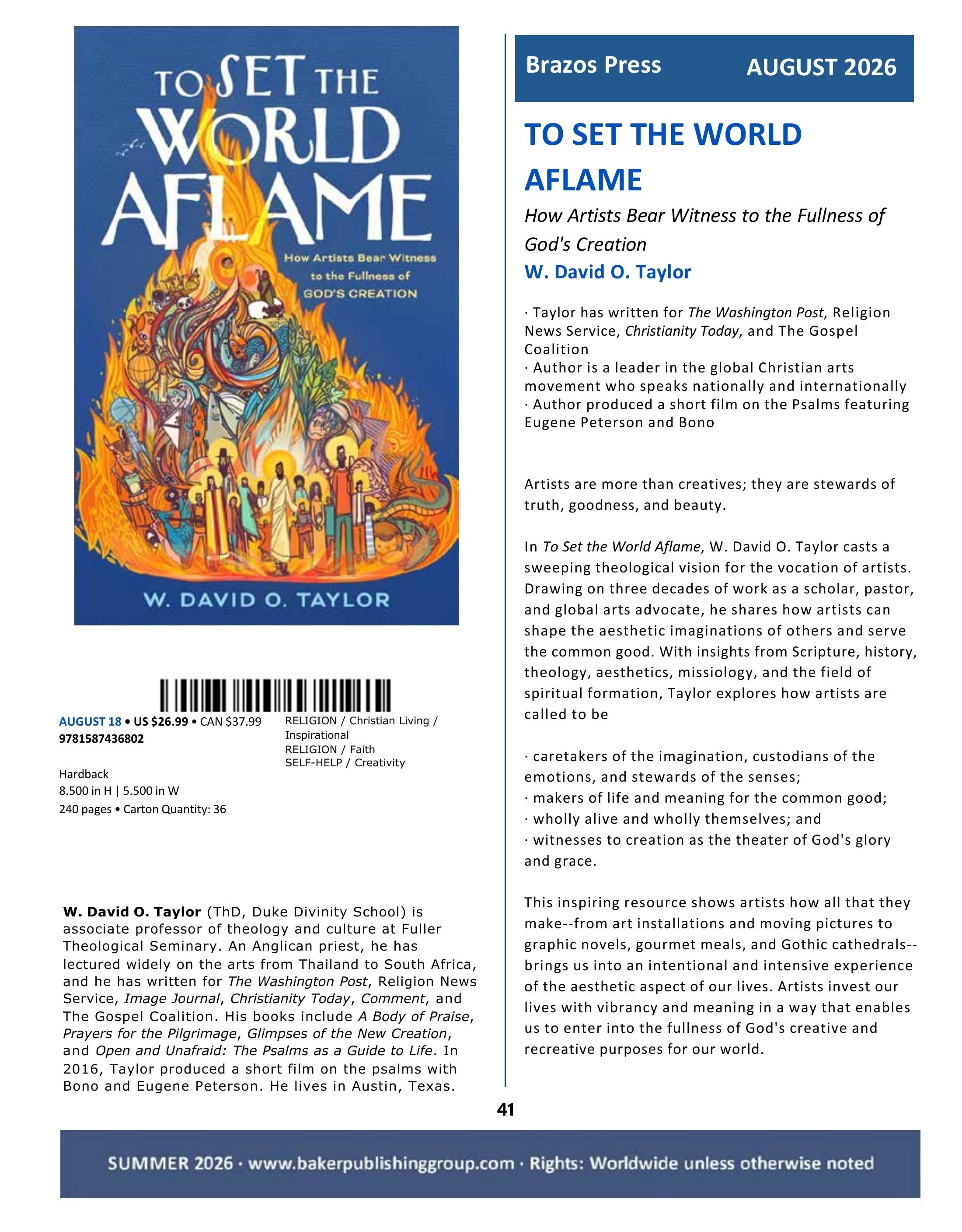 Baker Publishing Group Summer Nonfiction Catalog Weekly Ad May 1 - August 31, 2026
